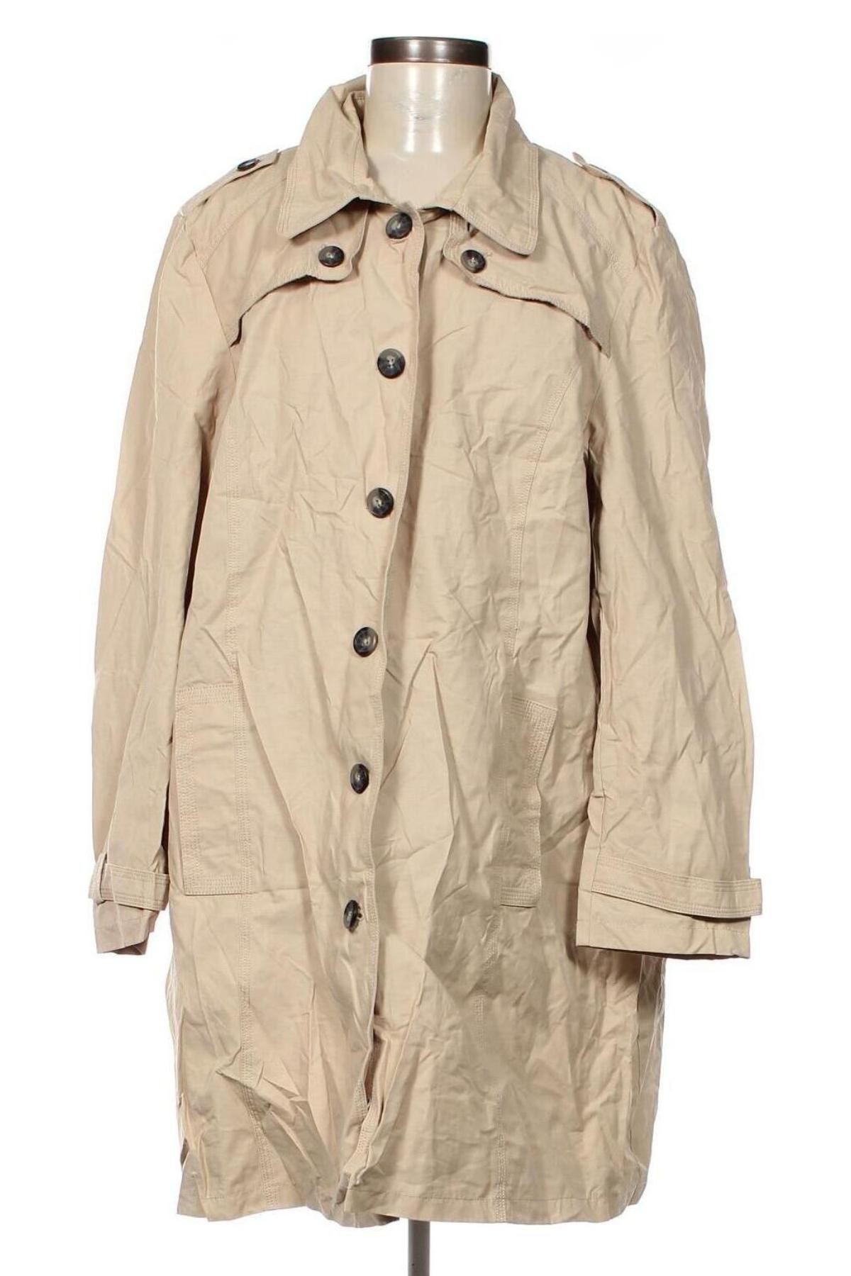 Damen Trenchcoat Lissa Tossa, Größe XL, Farbe Beige, Preis 7,99 €