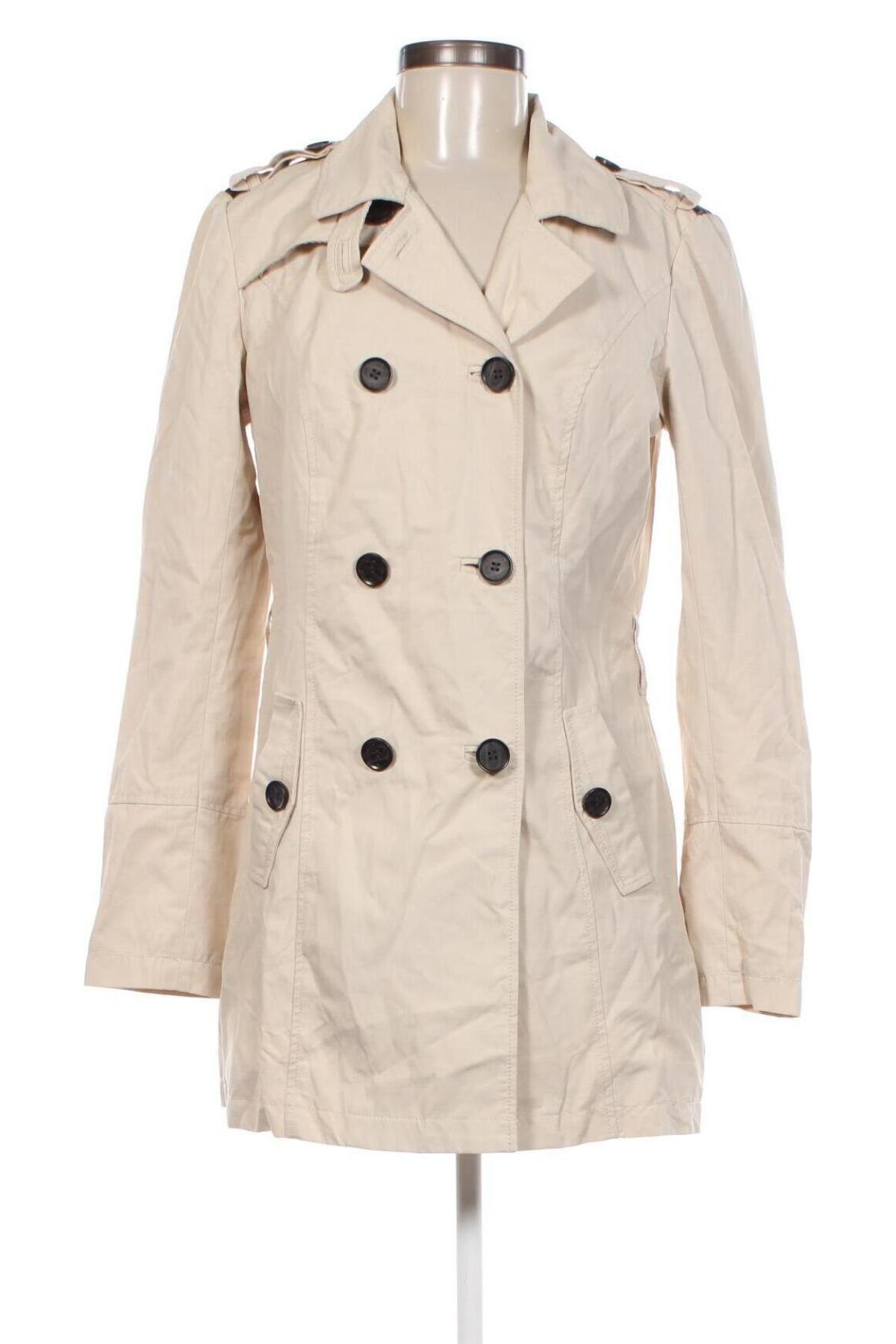 Trench de femei ONLY, Mărime M, Culoare Bej, Preț 44,99 Lei