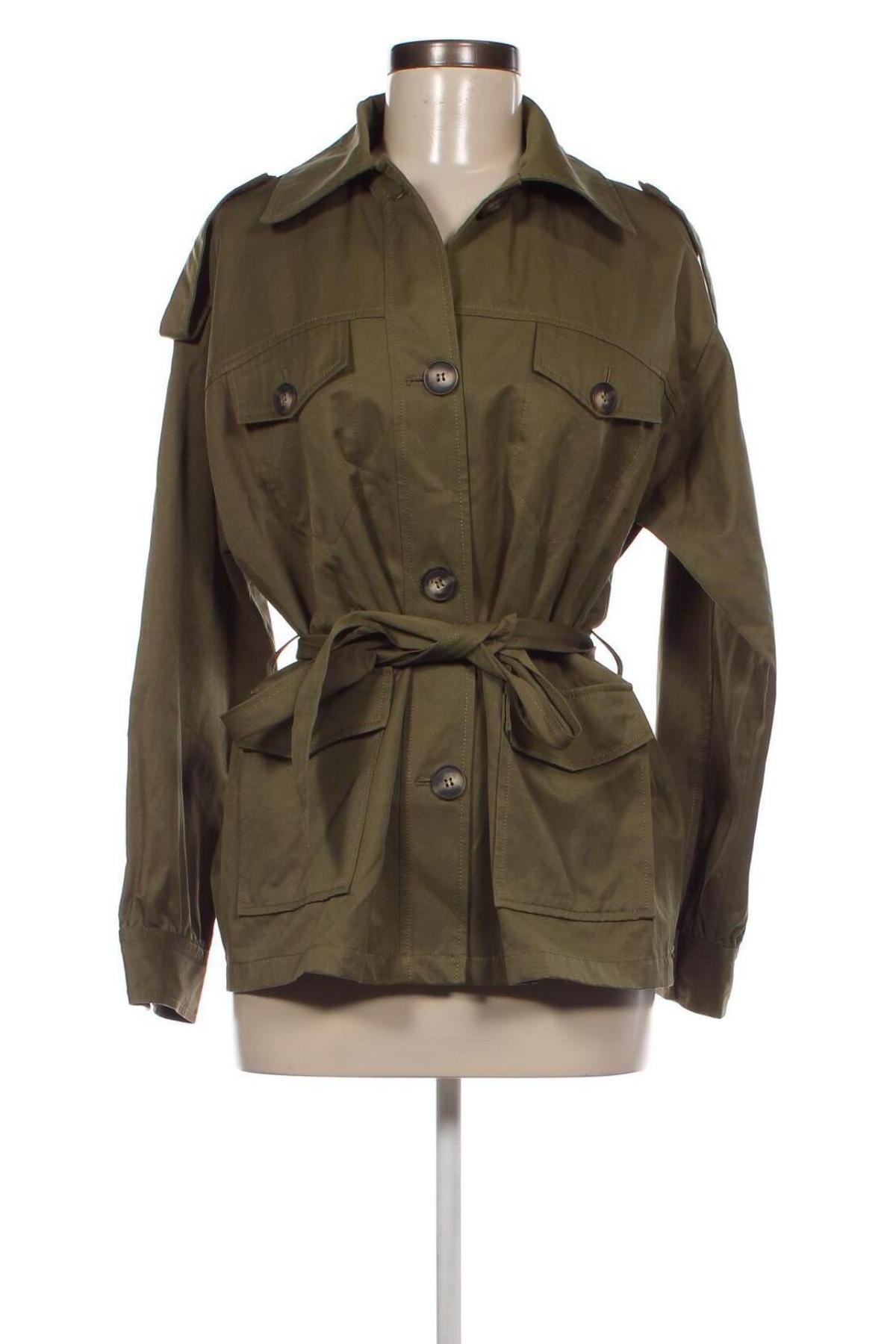 Damen Trench Coat Orsay, Größe M, Farbe Grün, Preis € 8,08