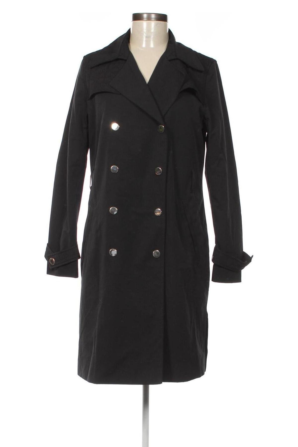 Damen Trenchcoat Riu, Größe M, Farbe Schwarz, Preis 23,99 €