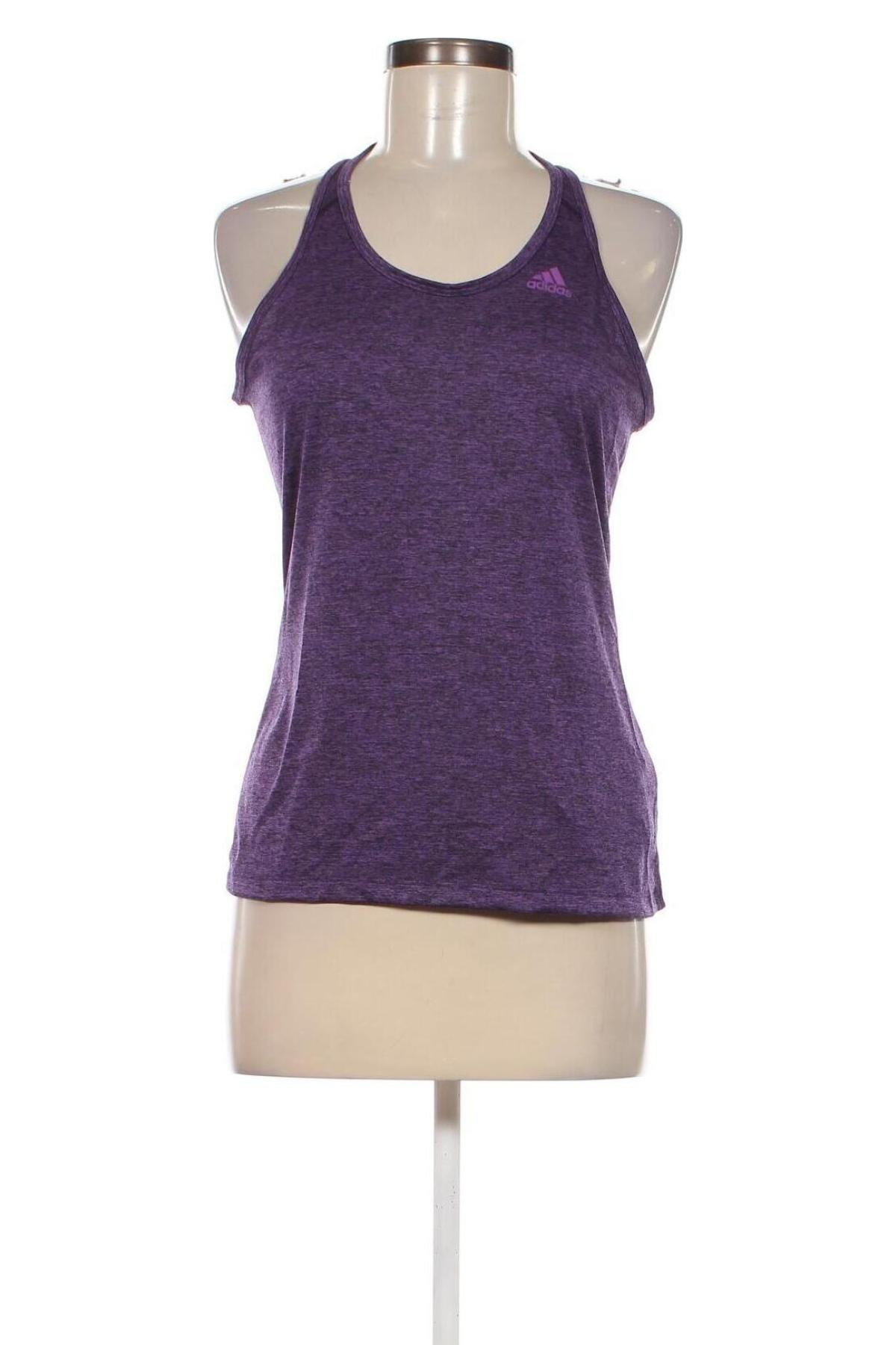 Damen Sporttop Adidas, Größe S, Farbe Lila, Preis € 7,99