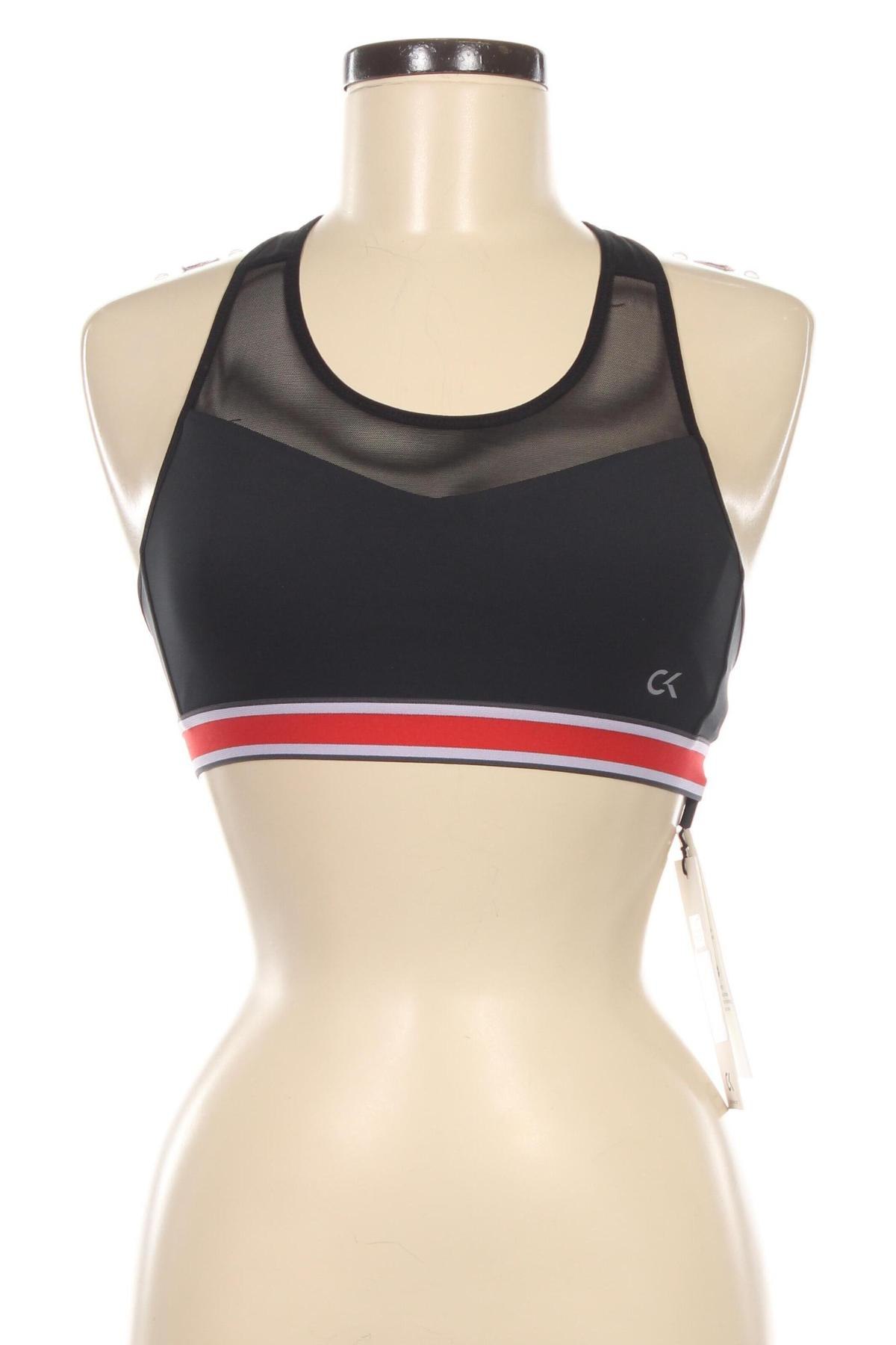 Damen Sporttop Calvin Klein, Größe XS, Farbe Schwarz, Preis 11,99 €