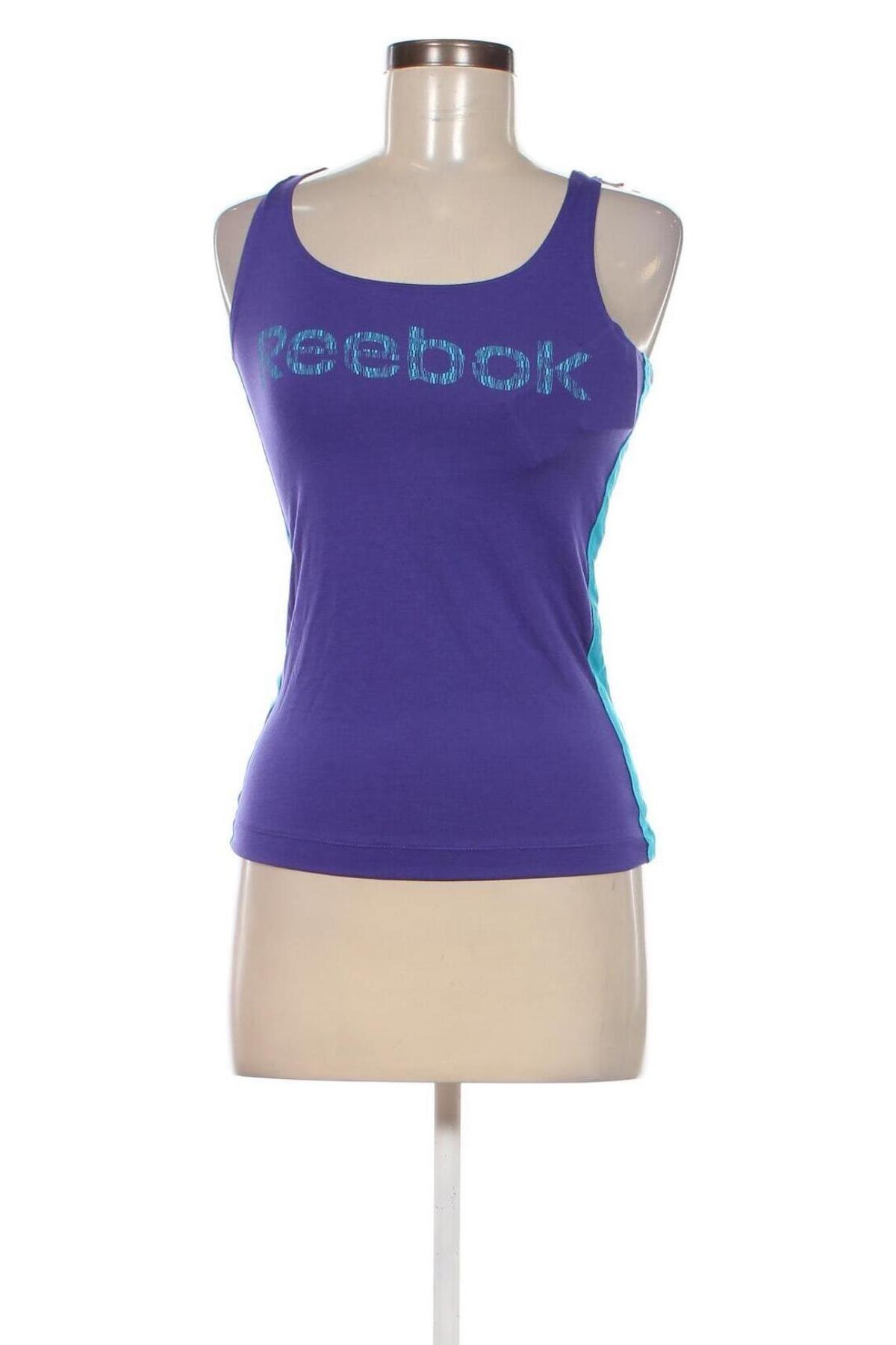 Damen Sporttop Reebok, Größe XXS, Farbe Lila, Preis 39,69 €