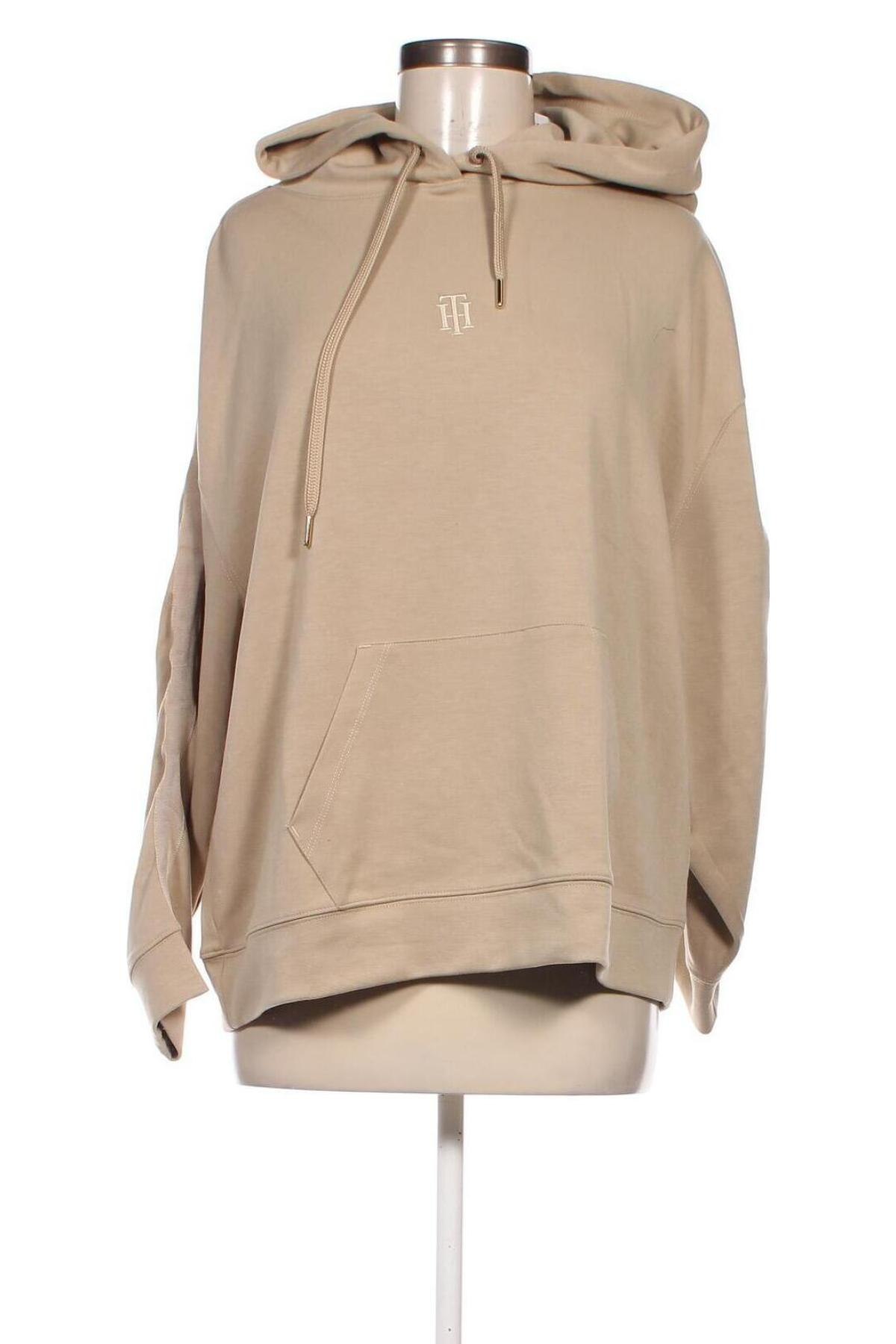 Damen Sweatshirt Tommy Hilfiger, Größe XXL, Farbe Beige, Preis 114,29 €