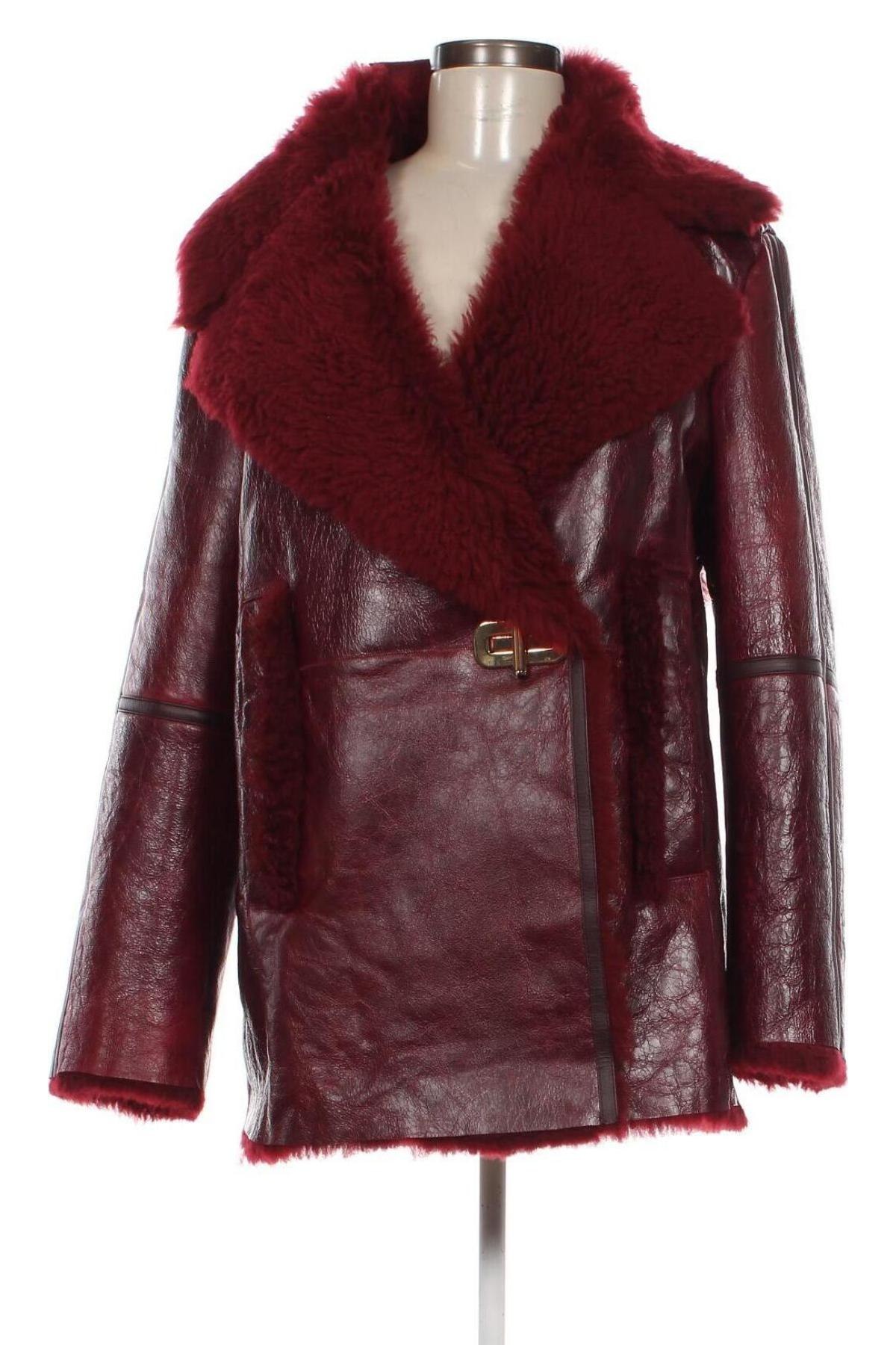 Damen Ledermantel Hilfiger Collection, Größe M, Farbe Rot, Preis € 569,07