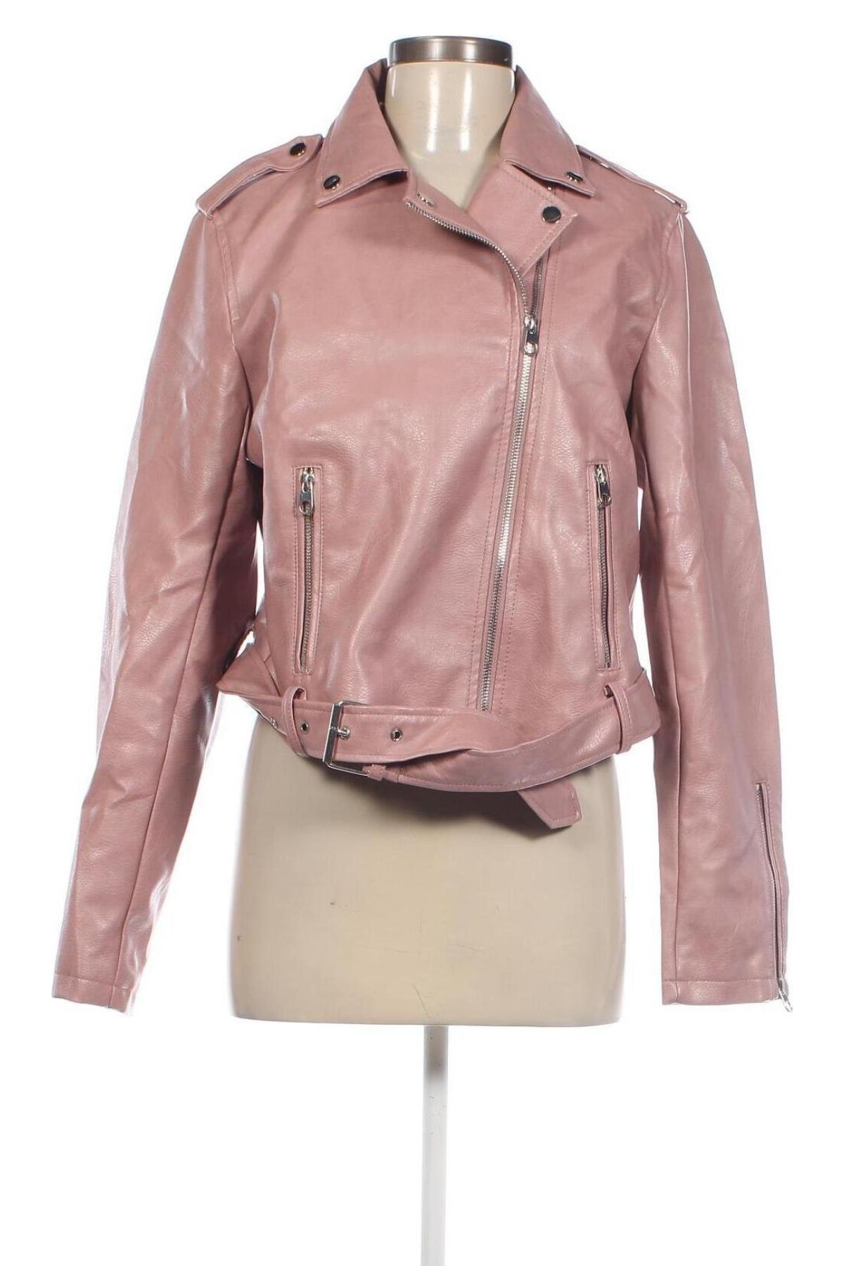 Damen Lederjacke Sinsay, Größe XL, Farbe Rosa, Preis 12,99 €