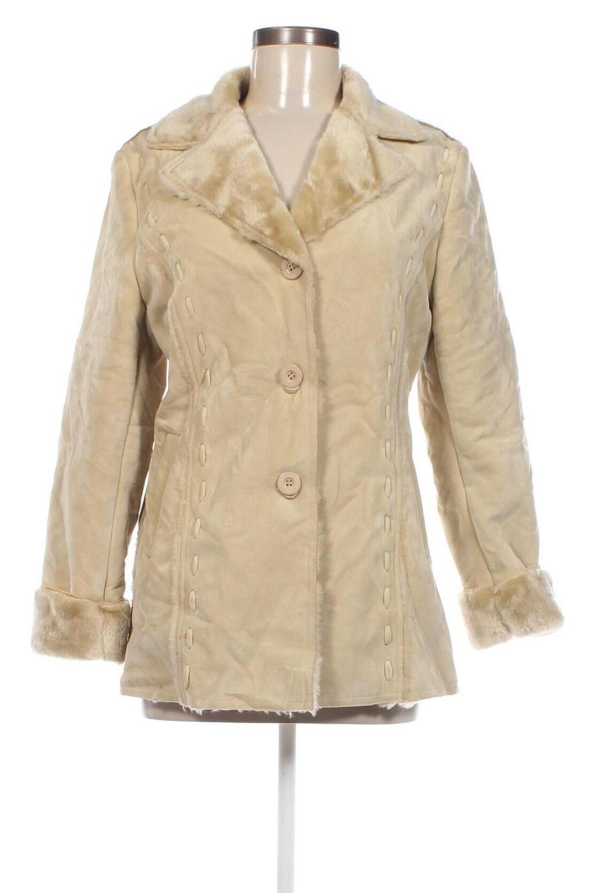 Damenmantel, Größe M, Farbe Beige, Preis € 26,49