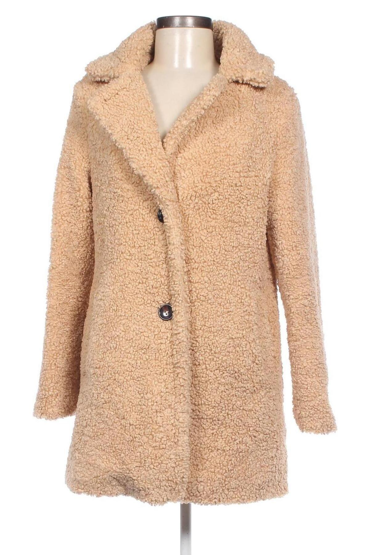 Damenmantel Dorothy Perkins, Größe M, Farbe Beige, Preis 23,99 €