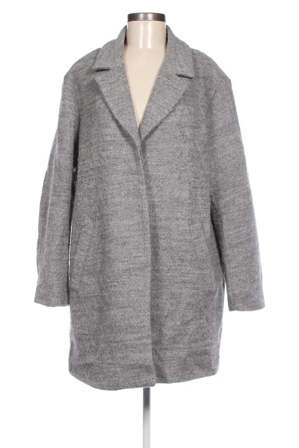 Damenmantel H&M Divided, Größe L, Farbe Grau, Preis € 11,99