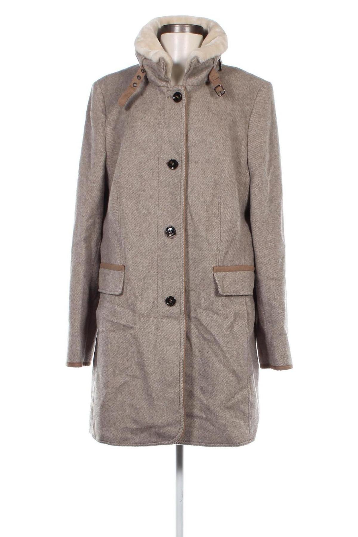 Damenmantel Viventy by Bernd Berger, Größe XXL, Farbe Beige, Preis € 26,49