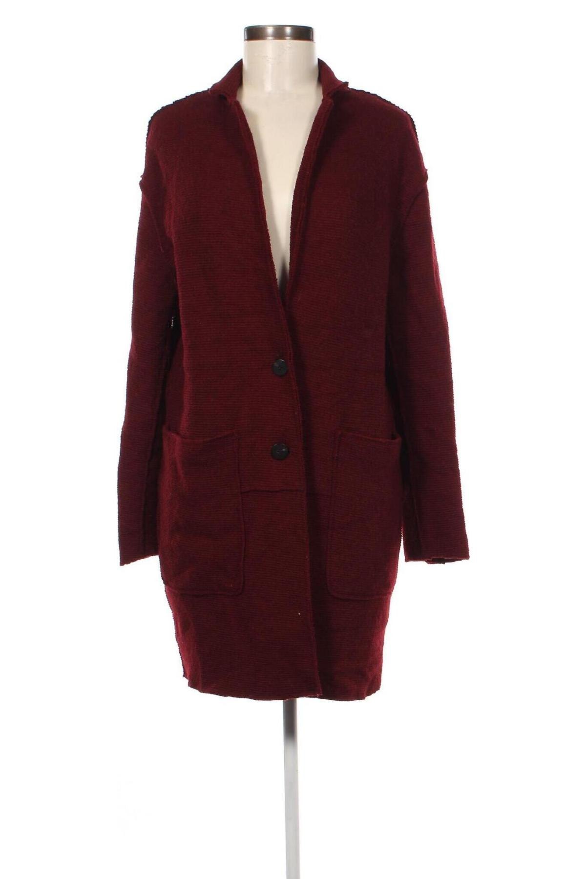 Damenmantel Zara, Größe XS, Farbe Rot, Preis € 21,49