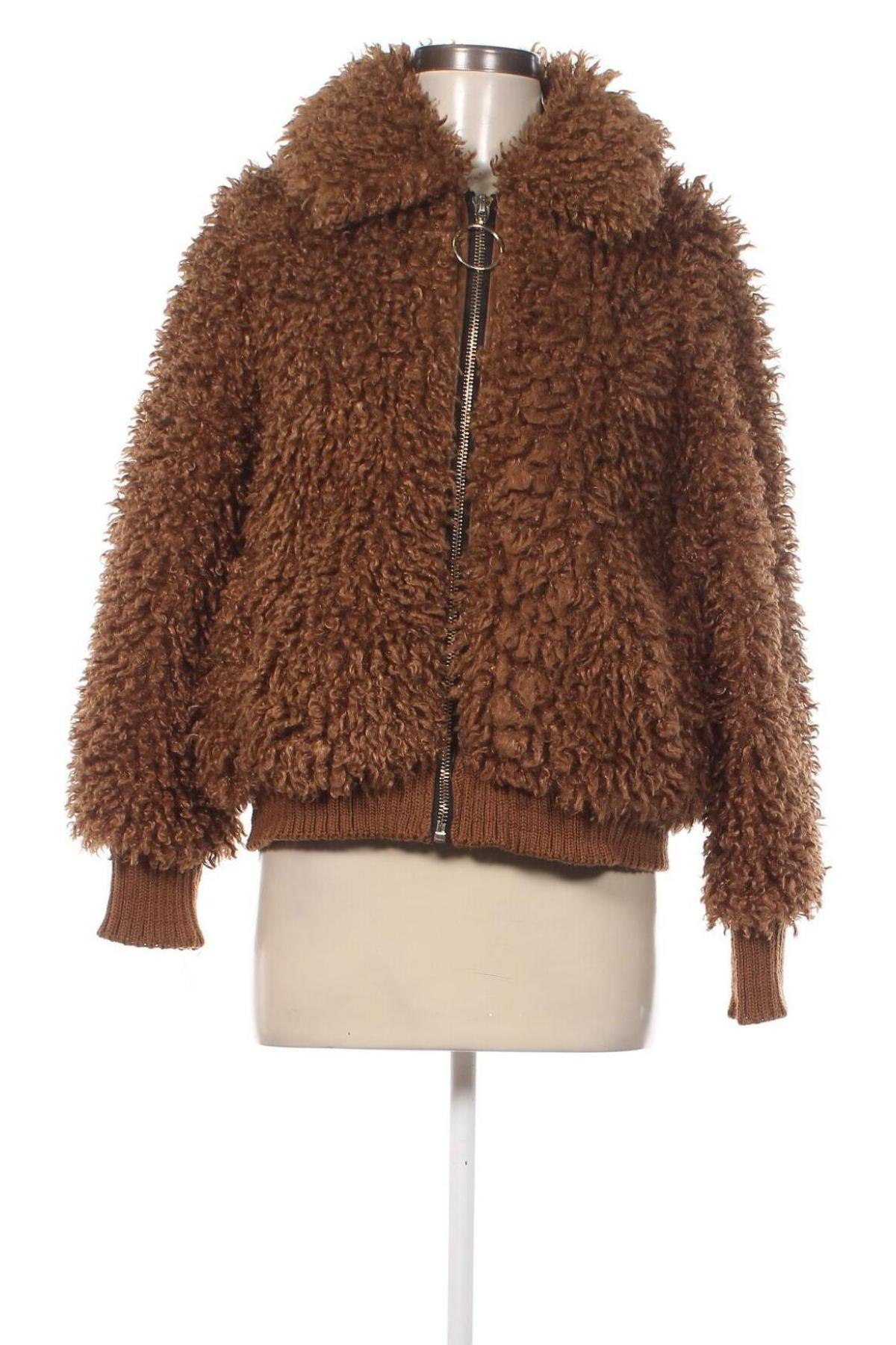 Damenmantel Zara Trafaluc, Größe XS, Farbe Braun, Preis € 24,49