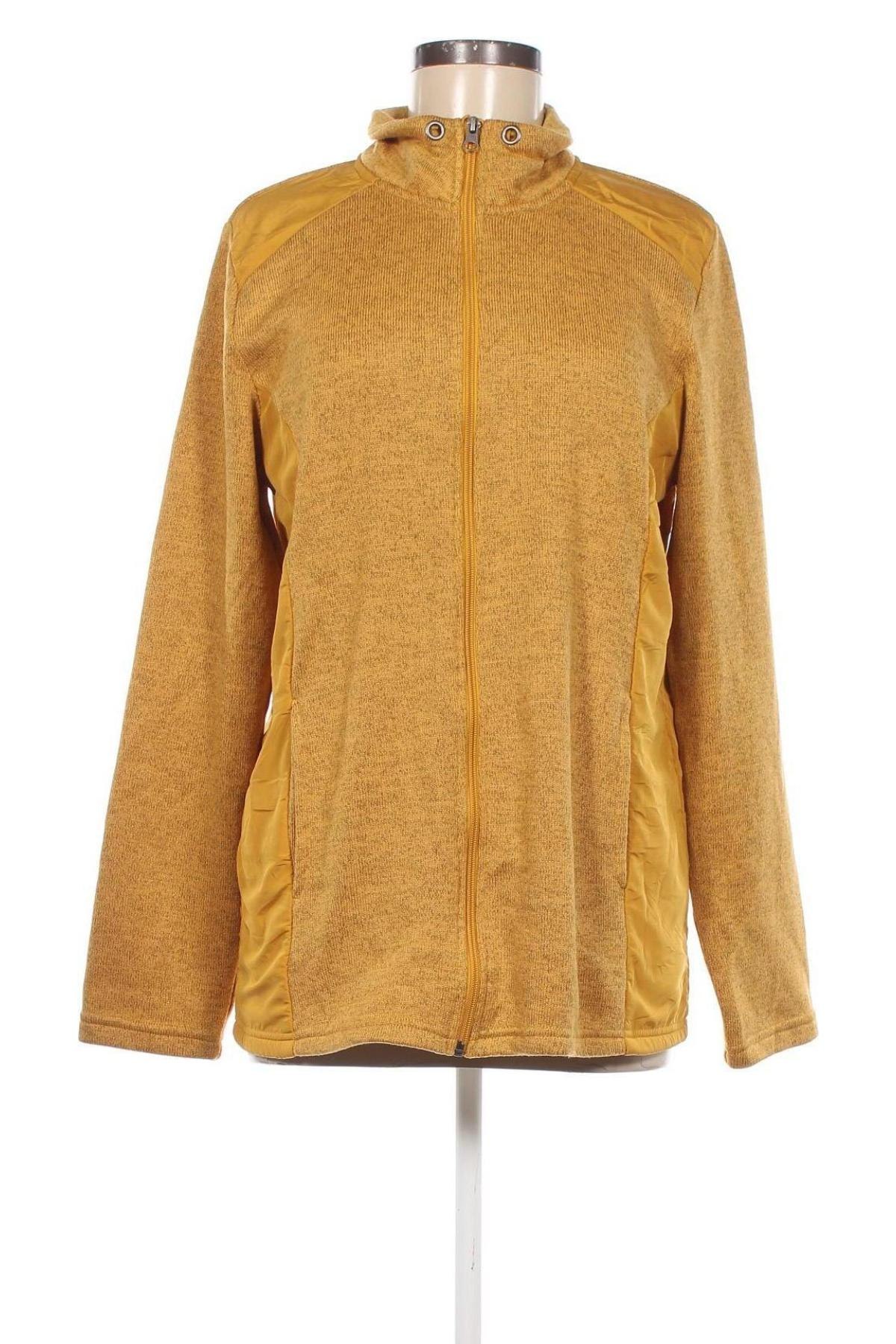 Damen Fleece Oberteil  Janina, Größe L, Farbe Gelb, Preis 6,99 €