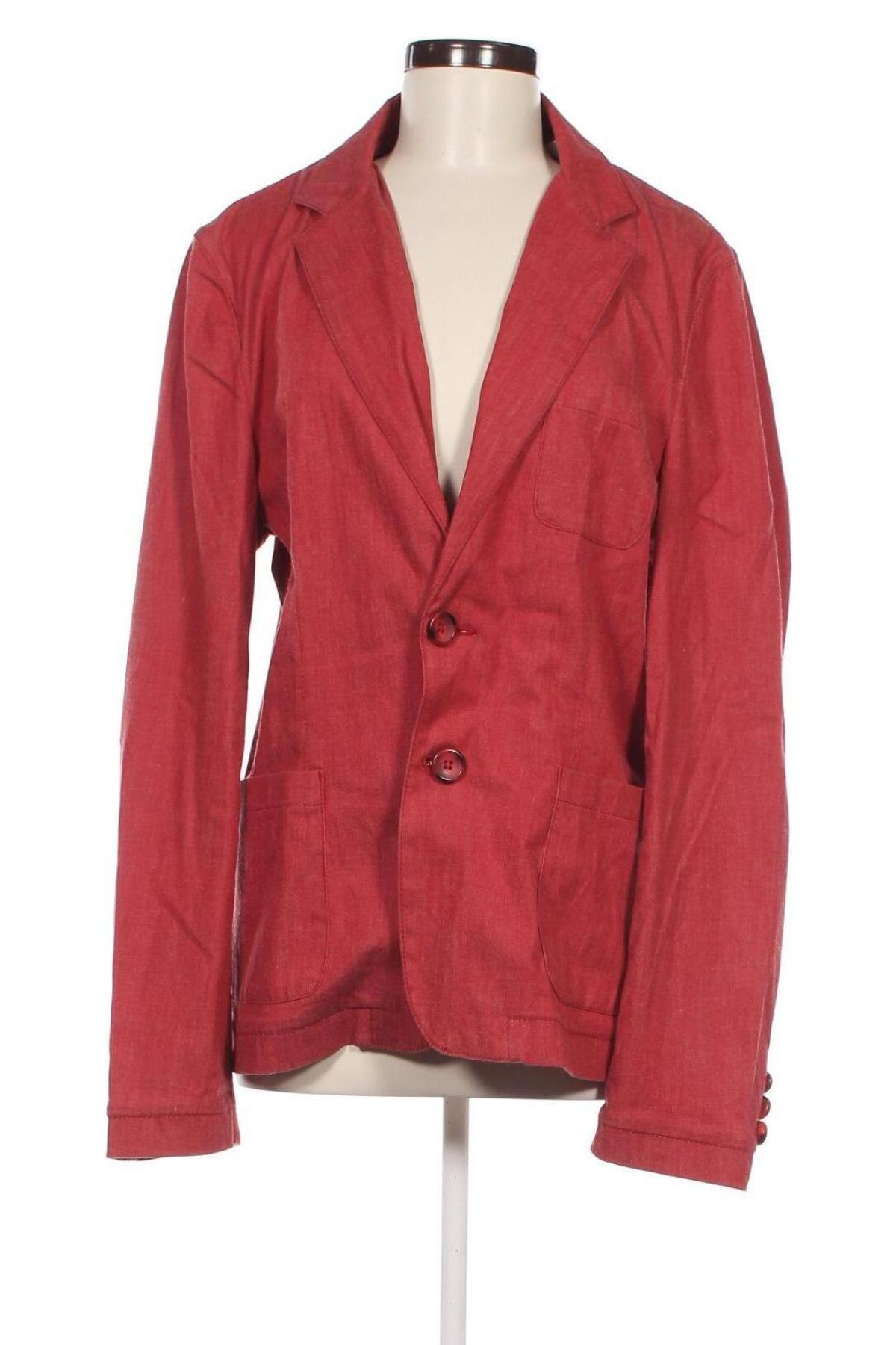 Damen Blazer, Größe L, Farbe Rot, Preis 14,99 €