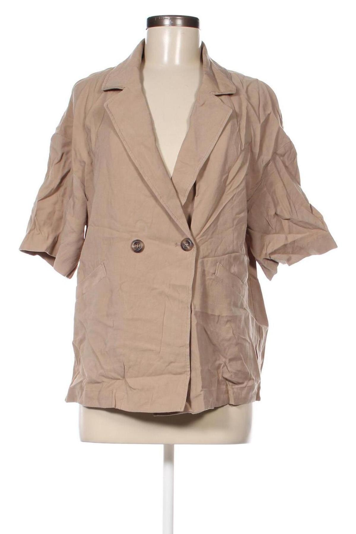 Damen Blazer, Größe L, Farbe Beige, Preis € 8,99