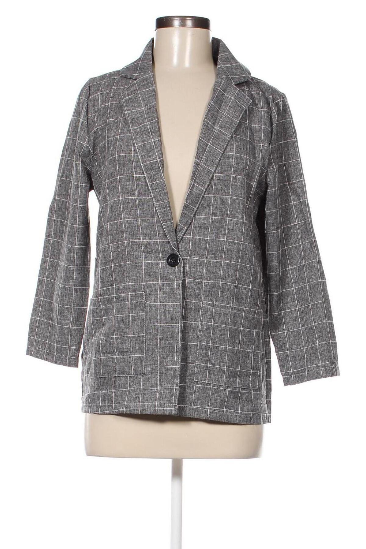 Damen Blazer, Größe M, Farbe Grau, Preis 6,99 €