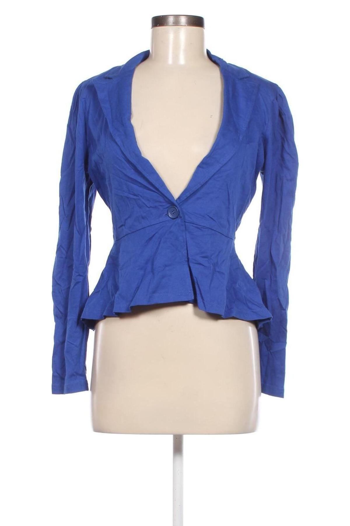 Damen Blazer, Größe M, Farbe Blau, Preis 5,49 €