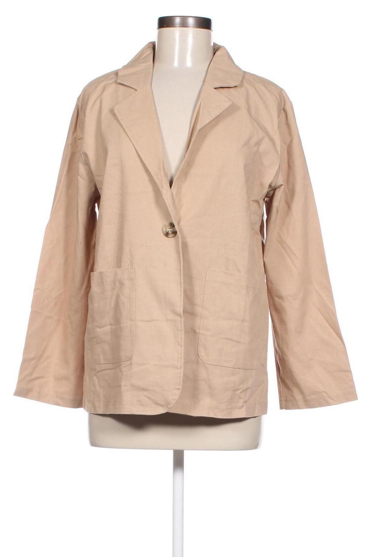 Damen Blazer, Größe M, Farbe Beige, Preis 6,99 €