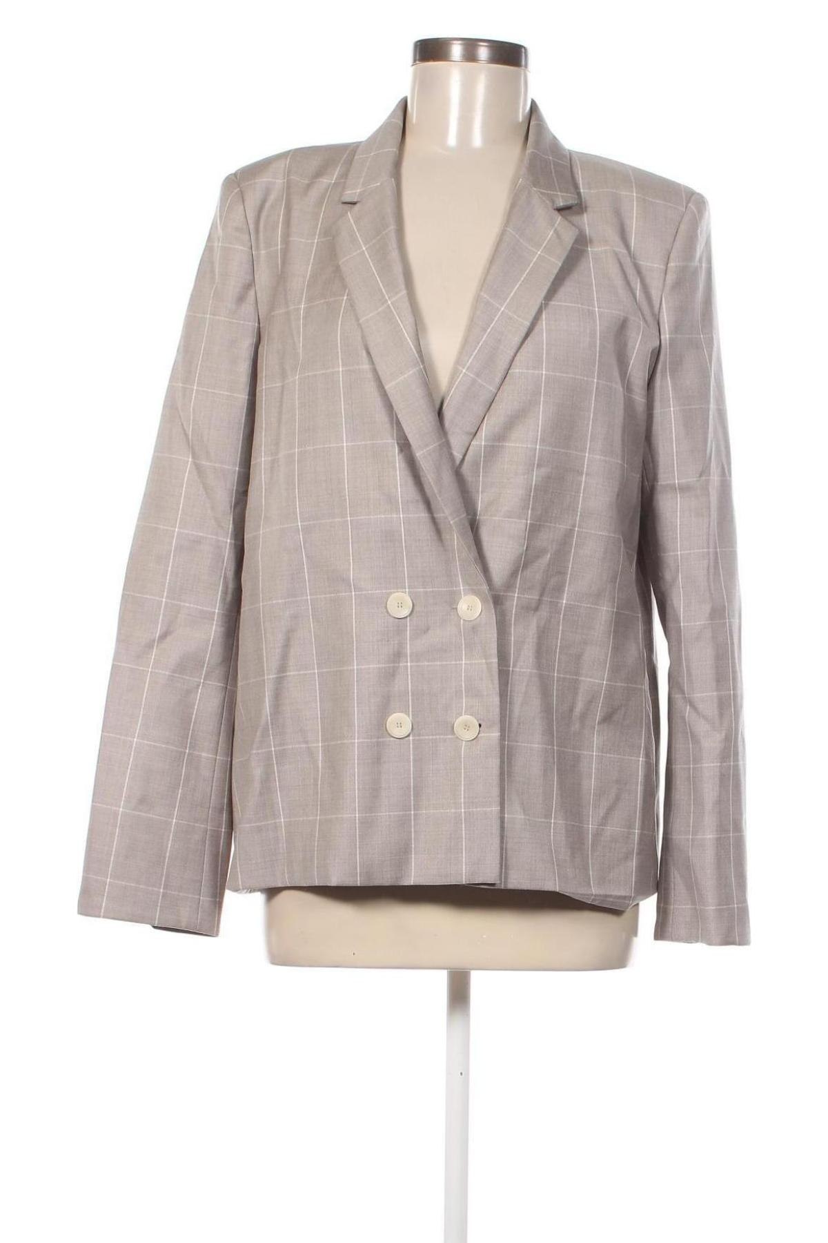 Damen Blazer 17H10, Größe XL, Farbe Grau, Preis 23,99 €