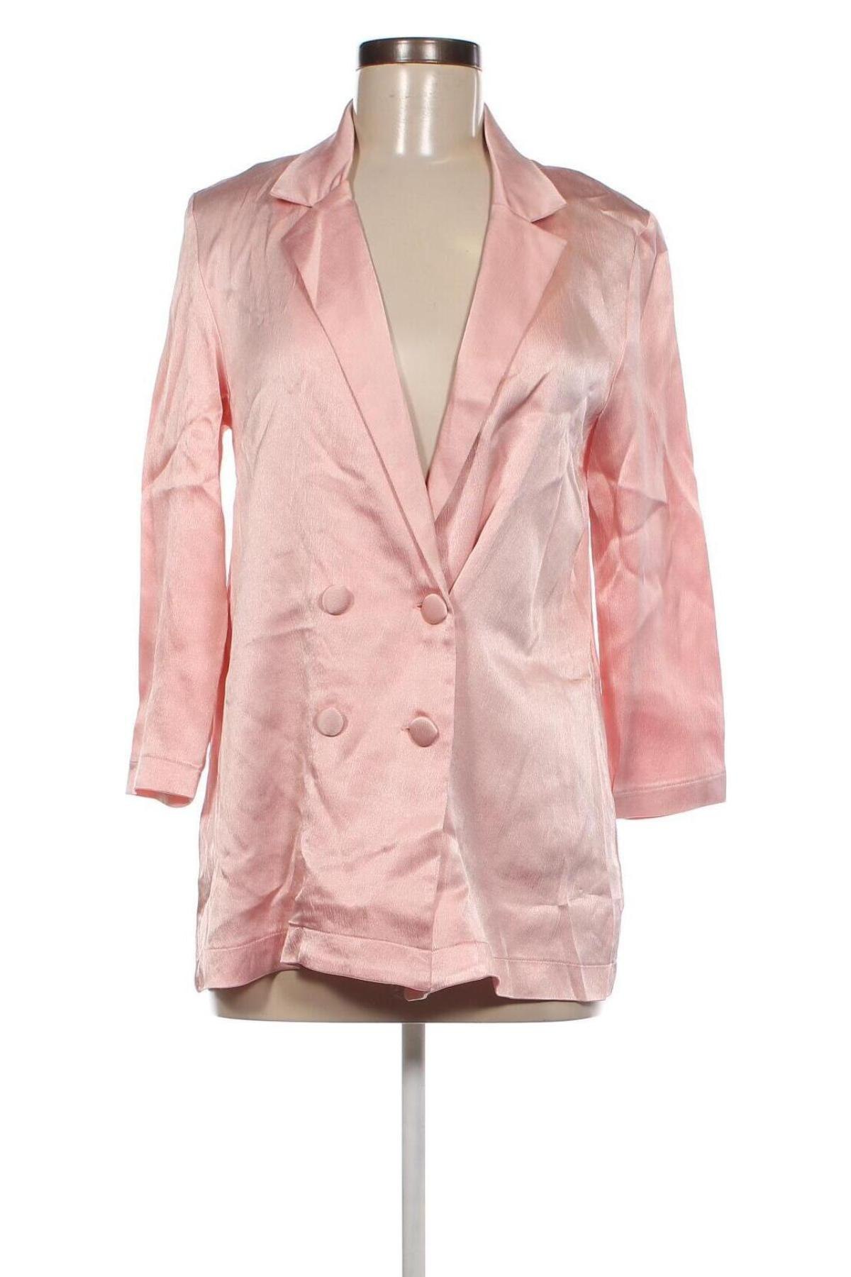 Damen Blazer Bershka, Größe S, Farbe Rosa, Preis € 7,49