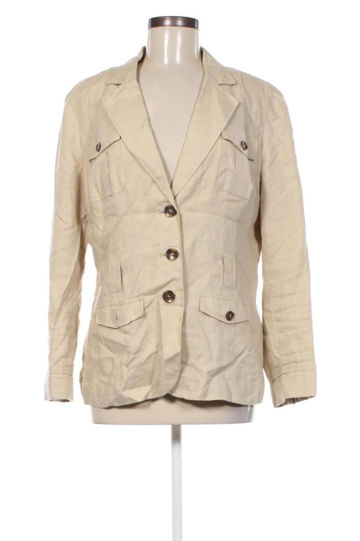 Damen Blazer Canda, Größe XL, Farbe Beige, Preis € 4,99