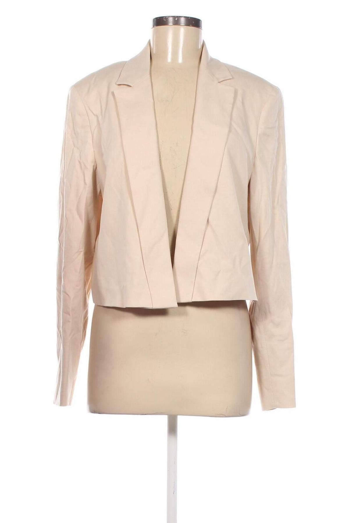 Damen Blazer Comme, Größe XL, Farbe Beige, Preis 24,99 €