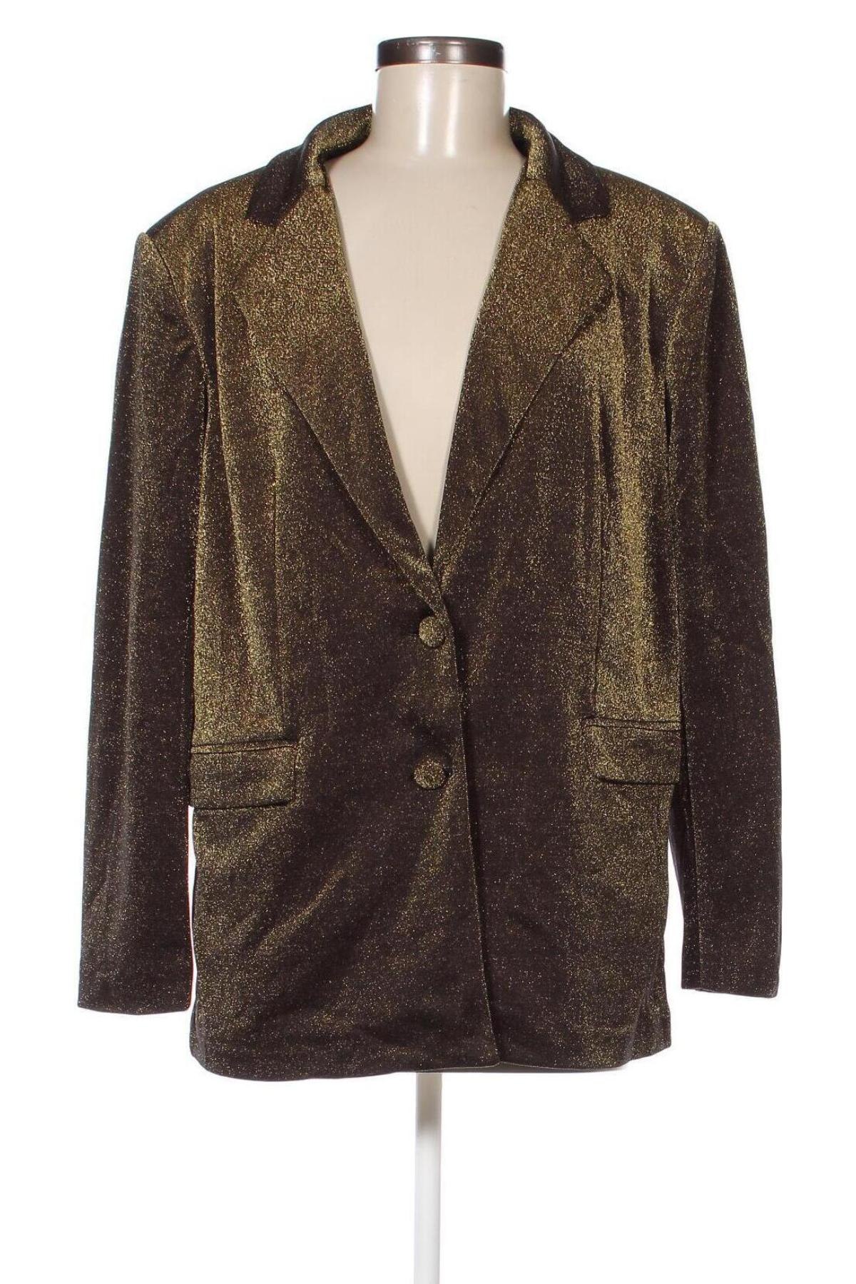 Damen Blazer Elenza by L&L, Größe M, Farbe Golden, Preis 20,99 €