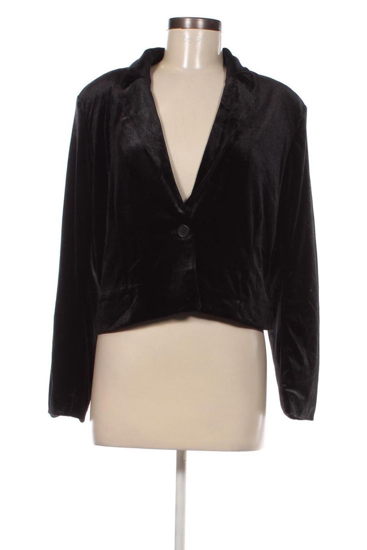 Damen Blazer H&M Divided, Größe S, Farbe Schwarz, Preis 14,99 €