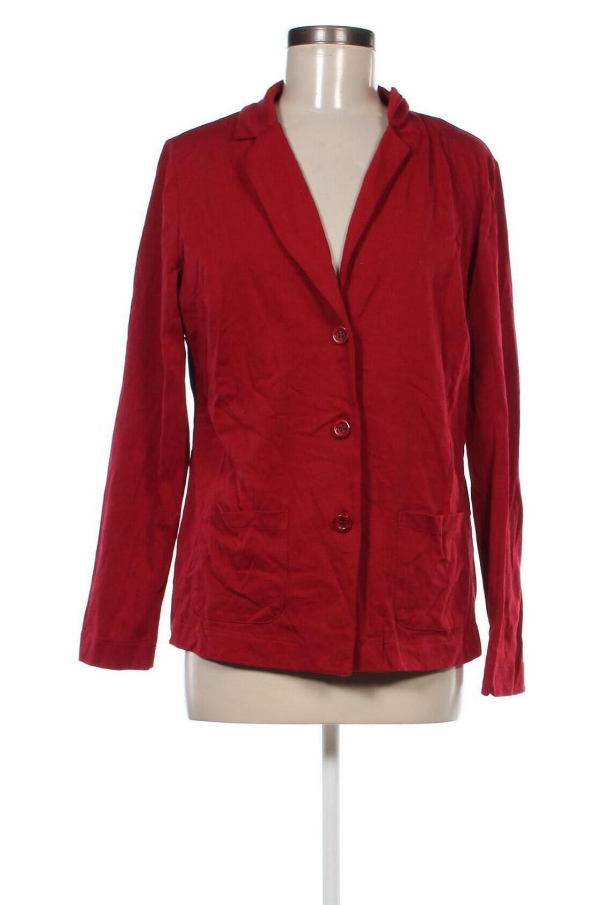 Damen Blazer Linea Tesini, Größe XL, Farbe Rot, Preis € 8,99