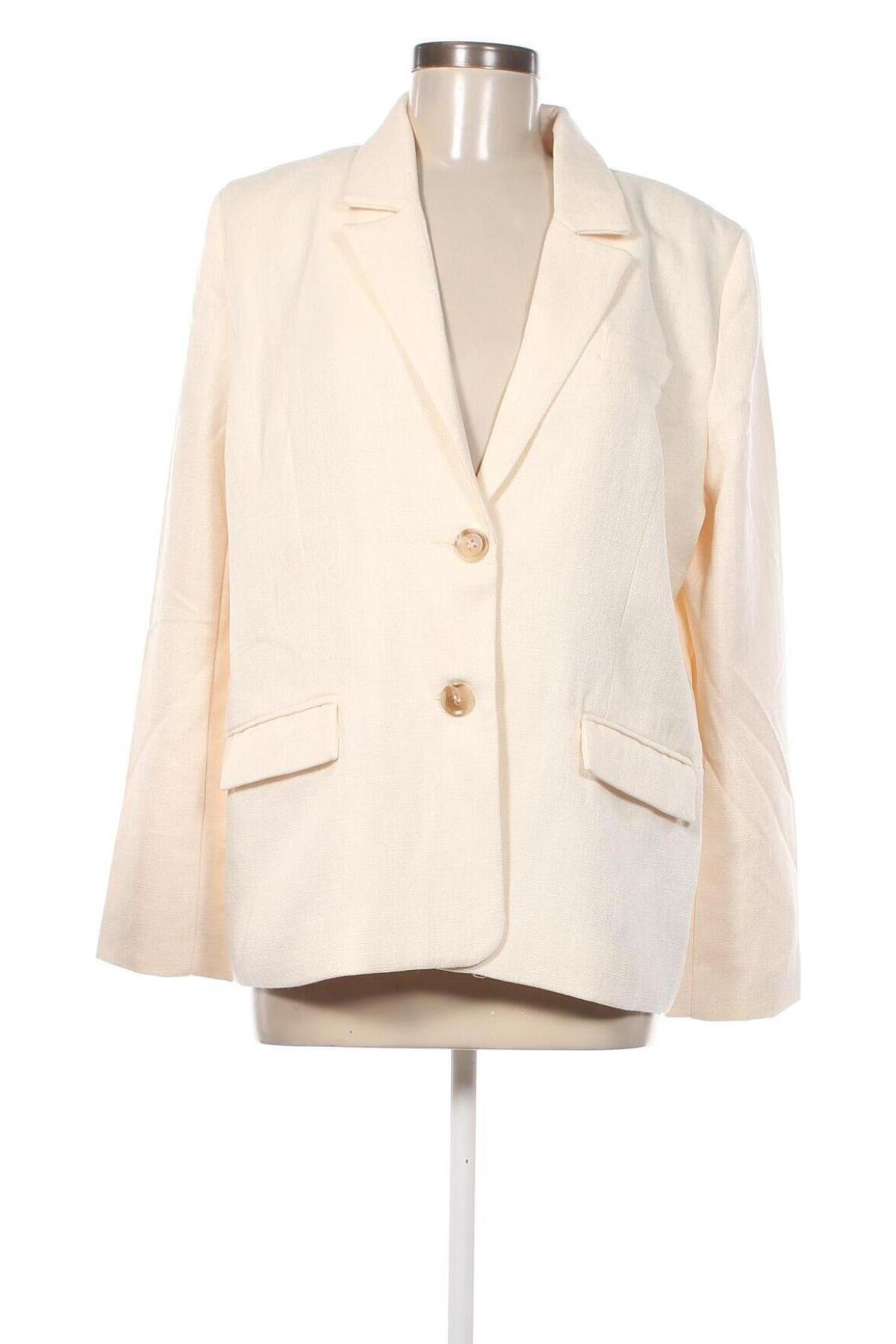 Damen Blazer NA-KD, Größe M, Farbe Ecru, Preis € 21,49