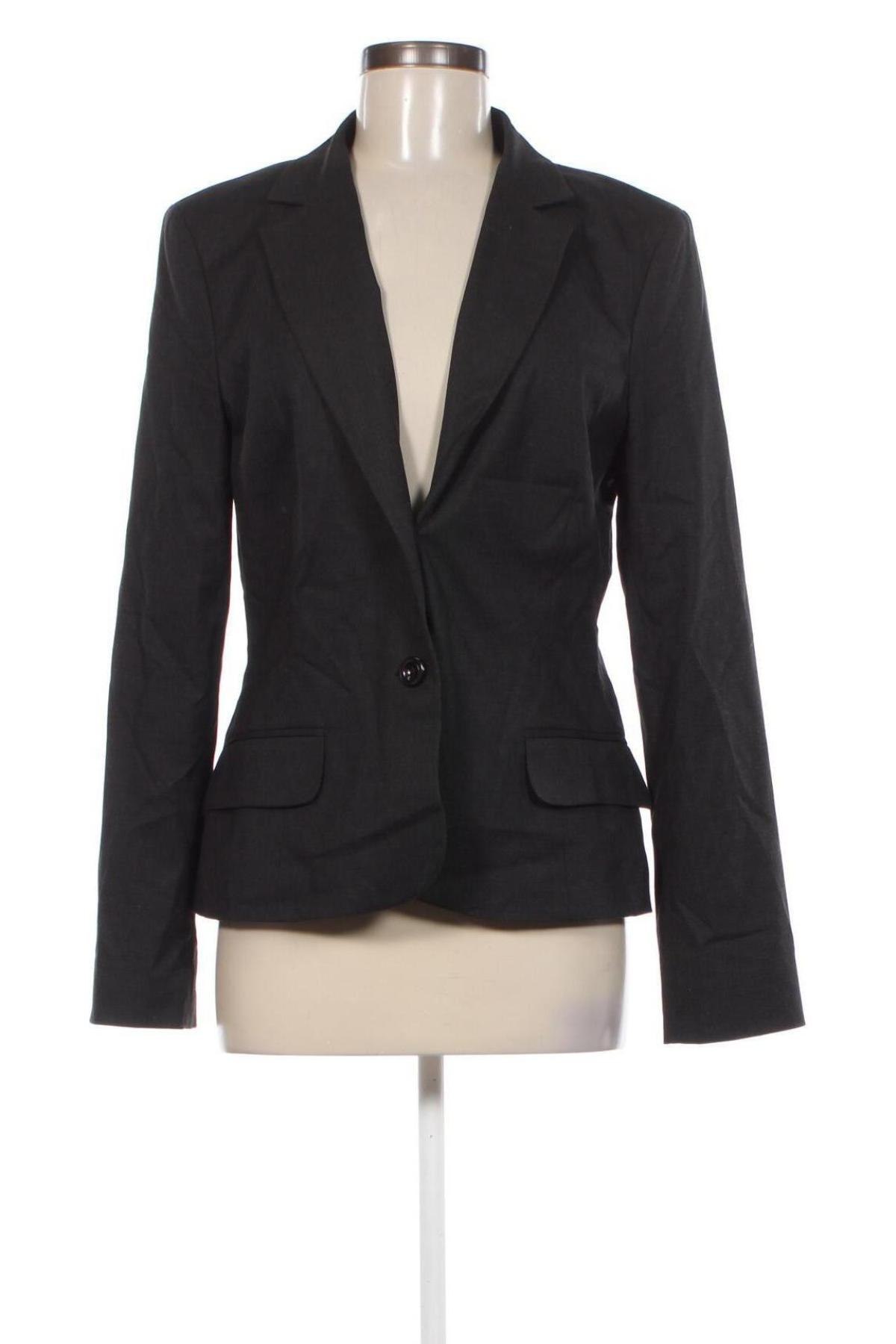 Damen Blazer Oui, Größe L, Farbe Grau, Preis € 78,63