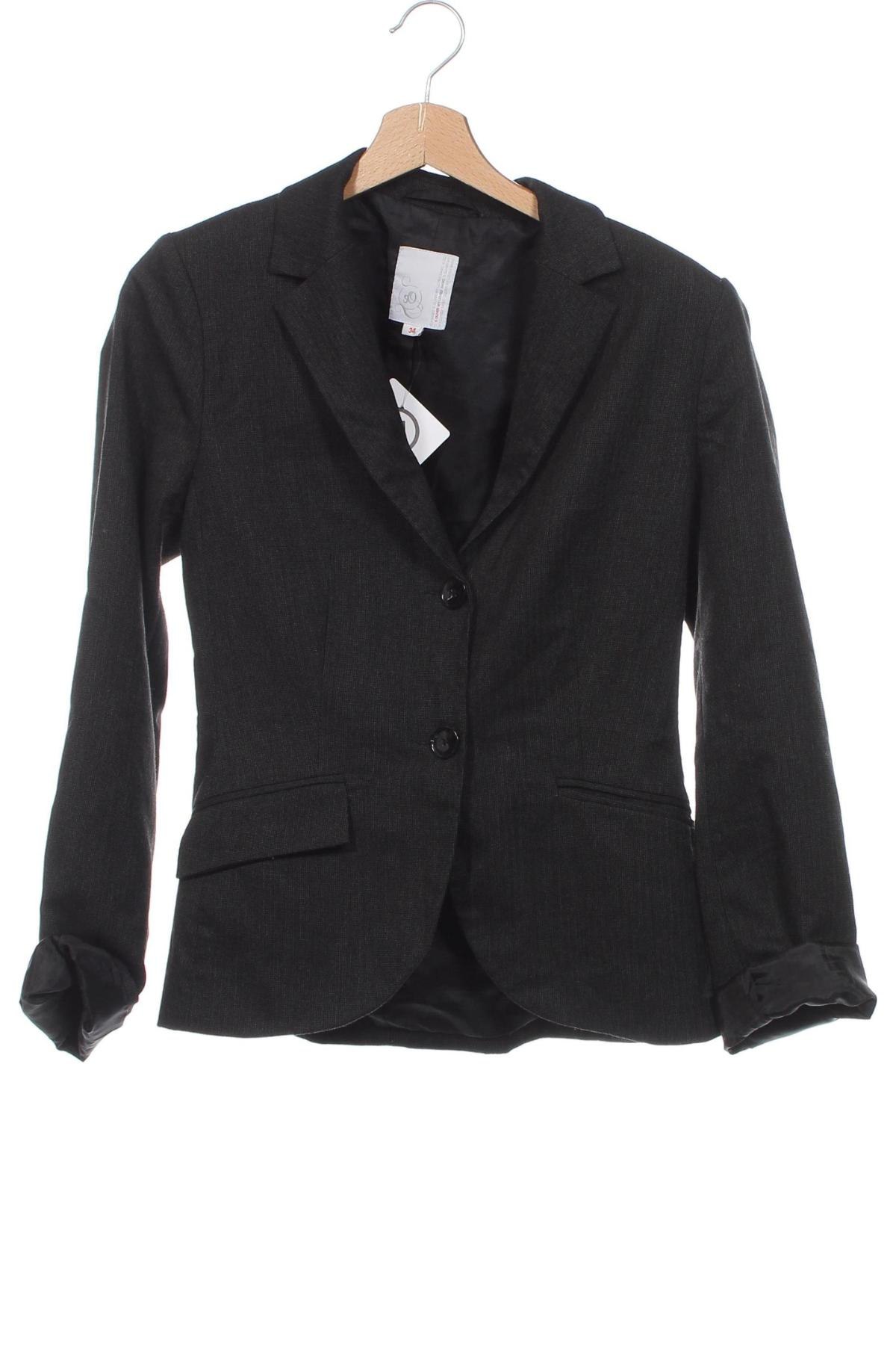 Damen Blazer Q/S by S.Oliver, Größe XS, Farbe Grau, Preis € 21,79