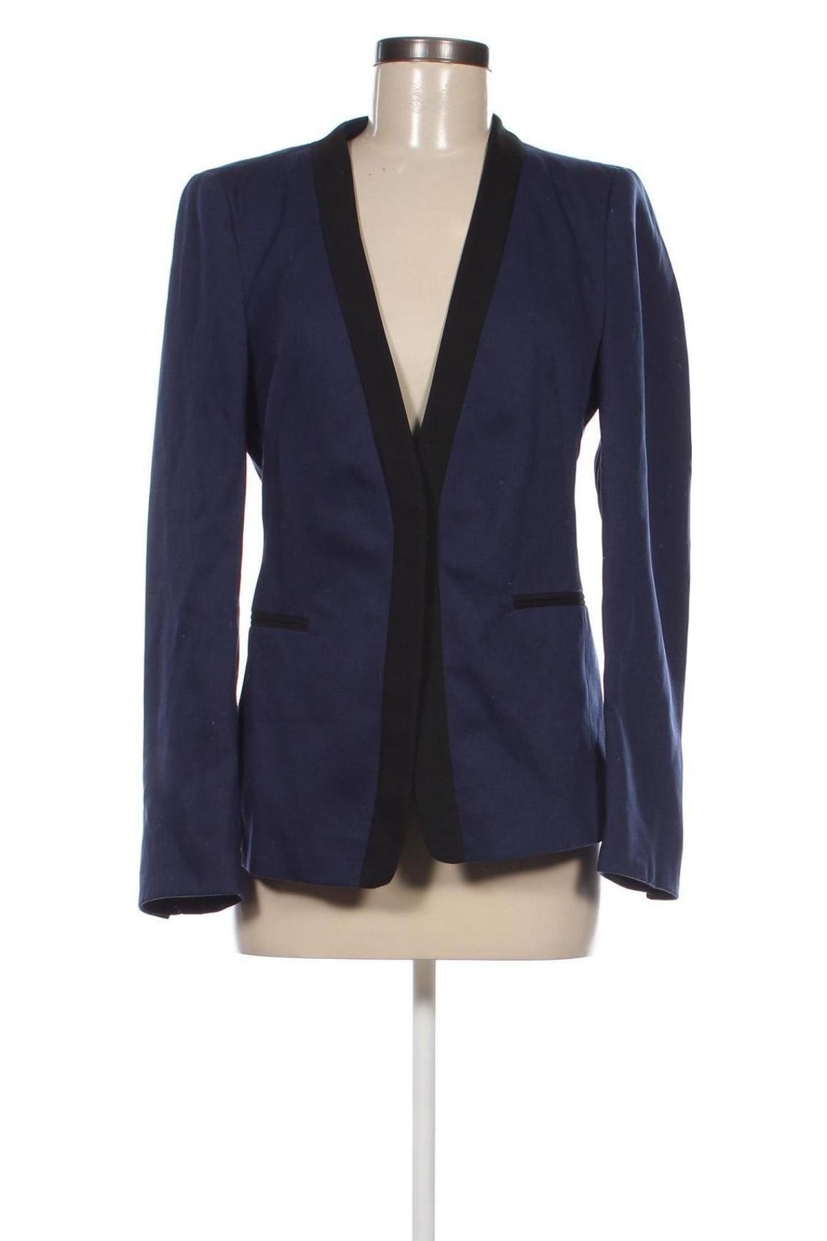 Damen Blazer Zara, Größe M, Farbe Blau, Preis 24,55 €