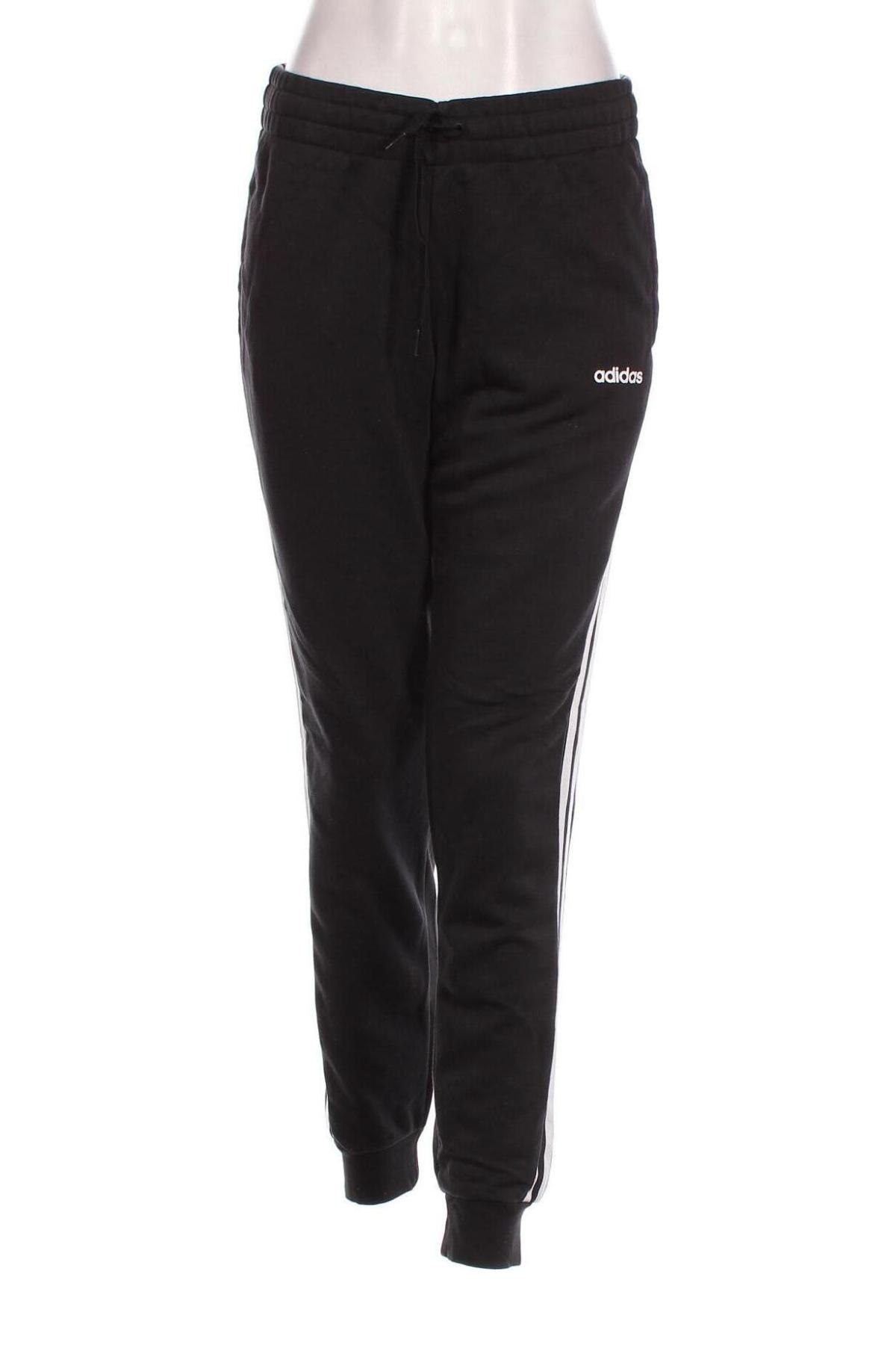 Pantaloni trening de femei Adidas, Mărime M, Culoare Negru, Preț 134,87 Lei