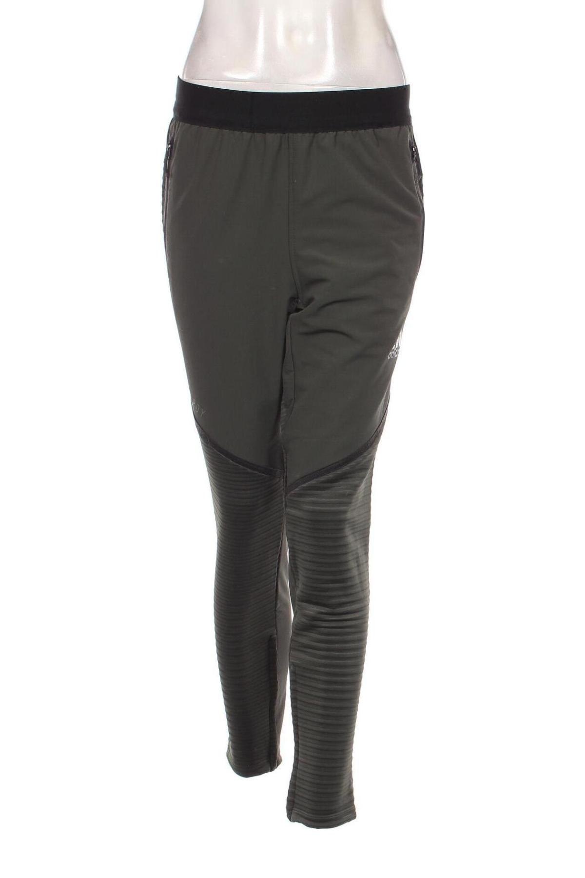 Damen Sporthose Adidas, Größe S, Farbe Grün, Preis 9,64 €