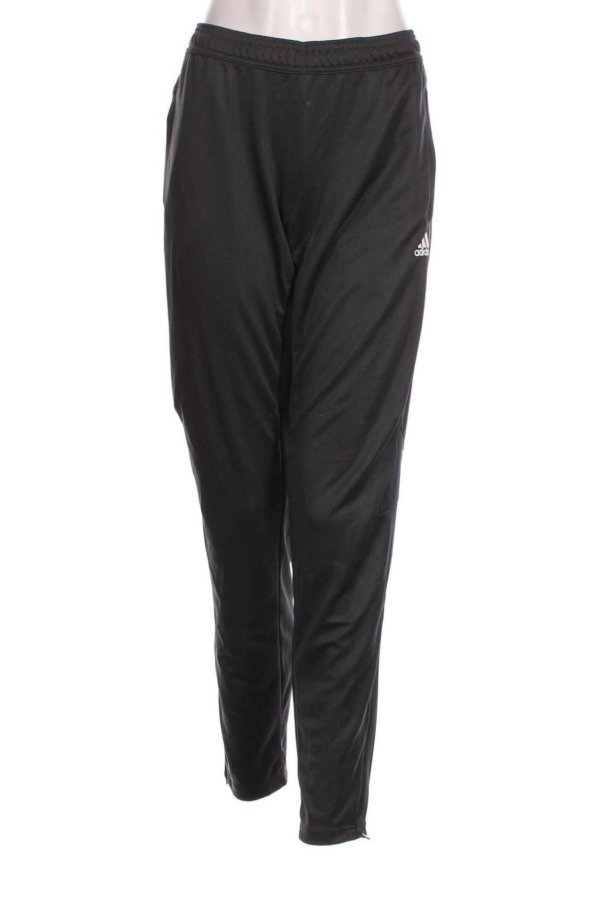 Pantaloni trening de femei Adidas, Mărime XL, Culoare Negru, Preț 134,87 Lei