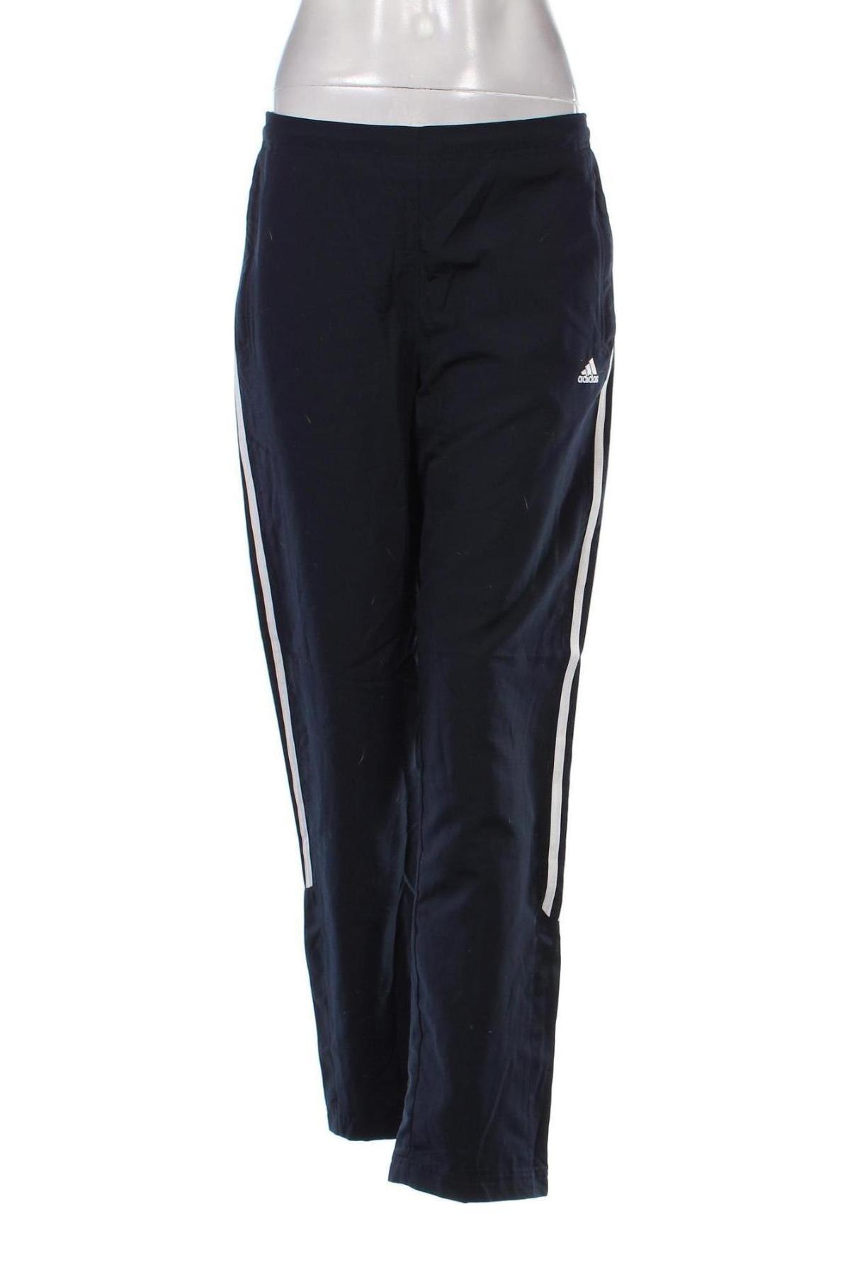 Pantaloni trening de femei Adidas, Mărime M, Culoare Albastru, Preț 305,92 Lei