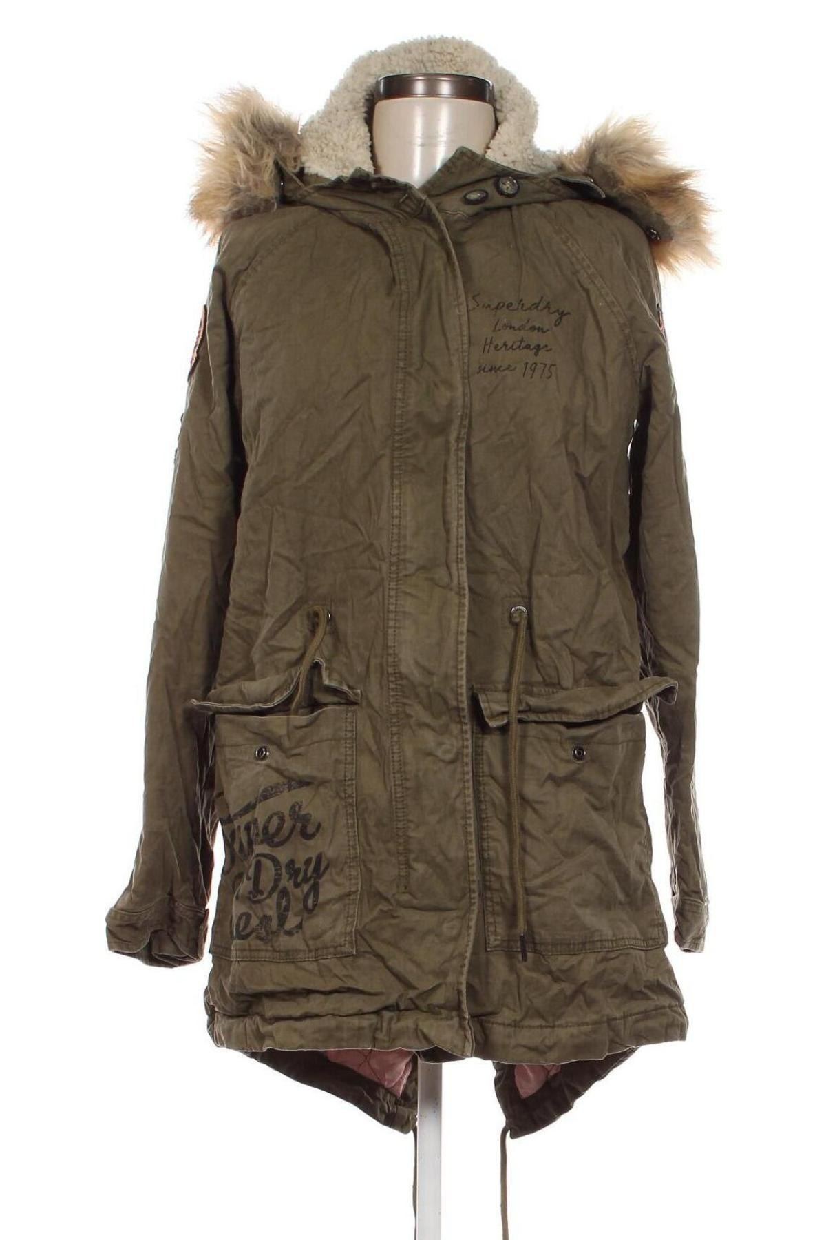 Damenjacke Superdry, Größe M, Farbe Grün, Preis € 22,99