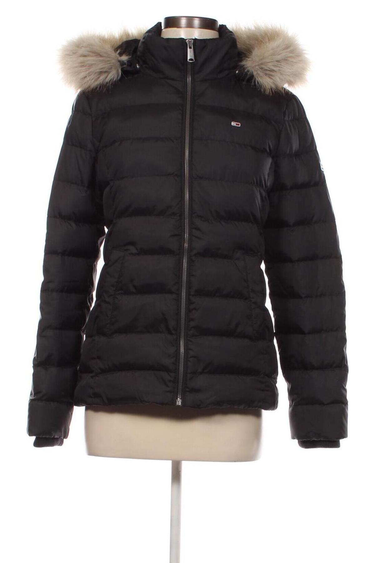 Dámska bunda  Tommy Jeans, Veľkosť M, Farba Čierna, Cena  216,45 €