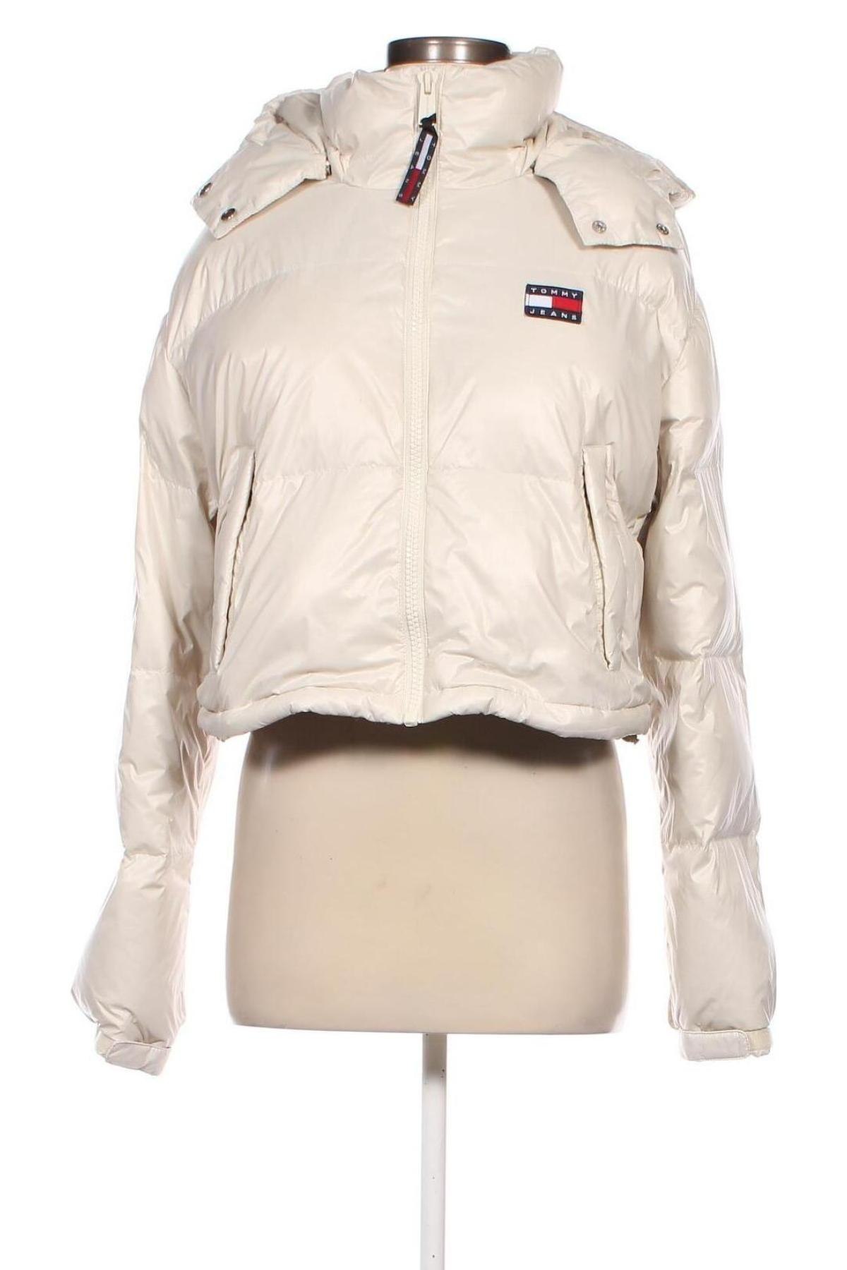 Damenjacke Tommy Jeans, Größe L, Farbe Beige, Preis 265,49 €