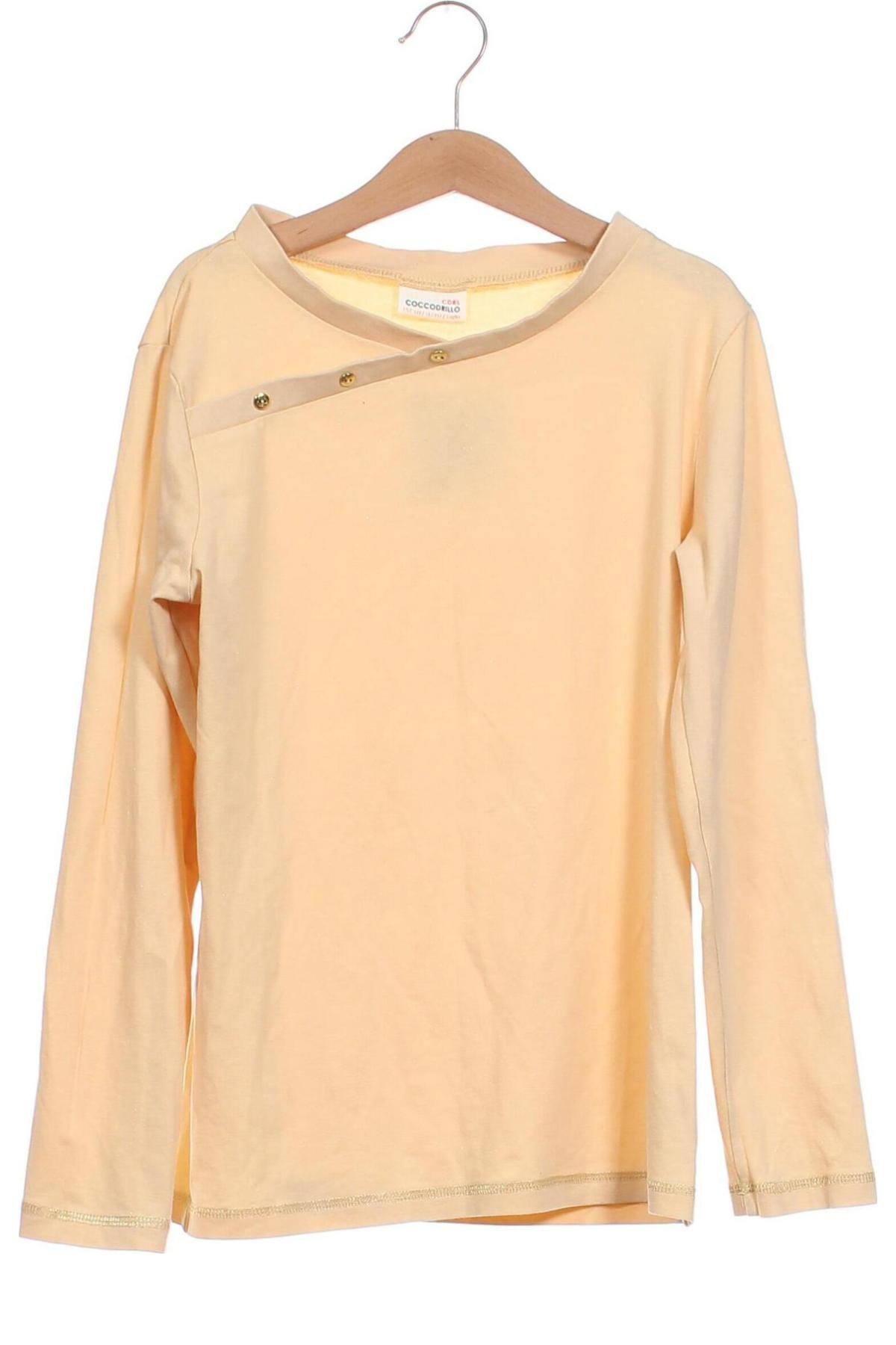 Kinder Shirt Coccodrillo, Größe 11-12y/ 152-158 cm, Farbe Beige, Preis 3,56 €