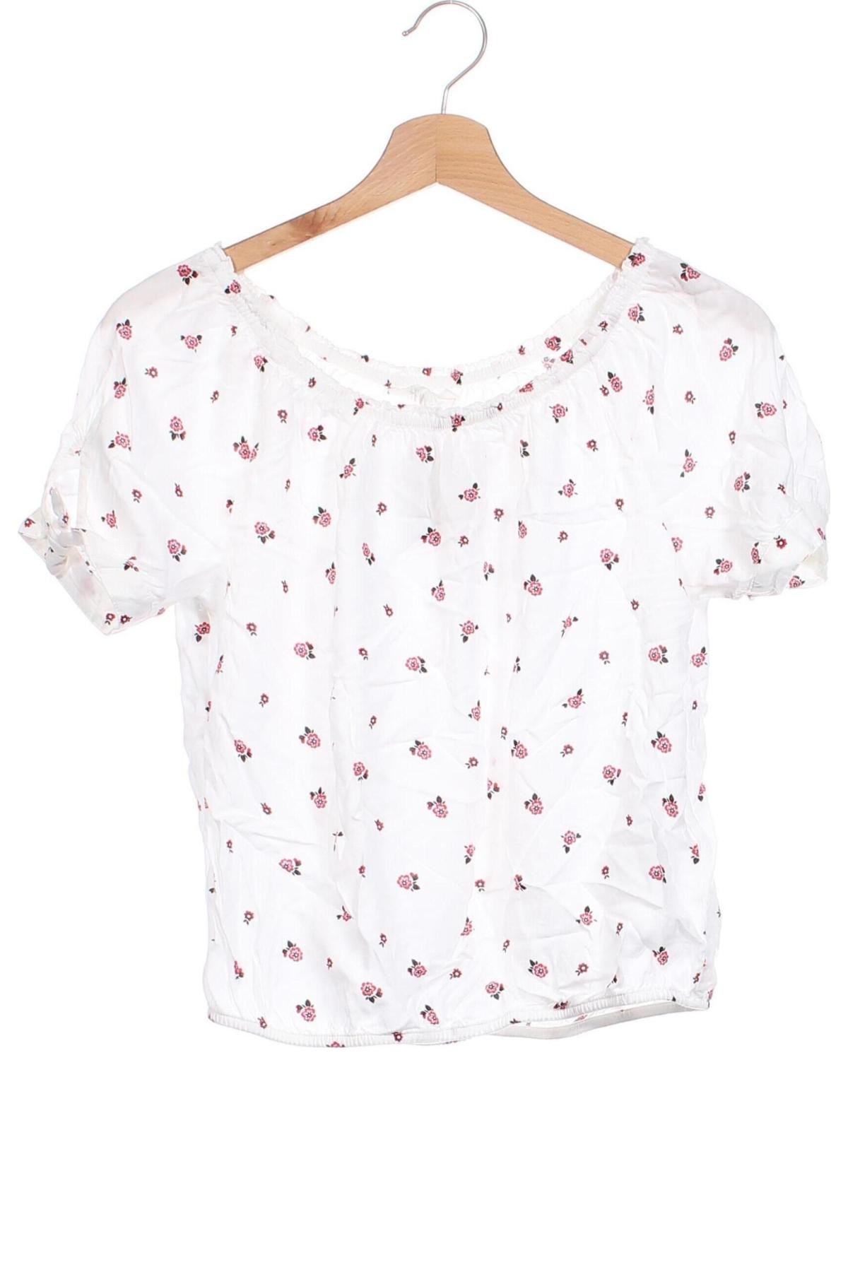 Kinder Shirt H&M, Größe 15-18y/ 170-176 cm, Farbe Weiß, Preis € 1,99