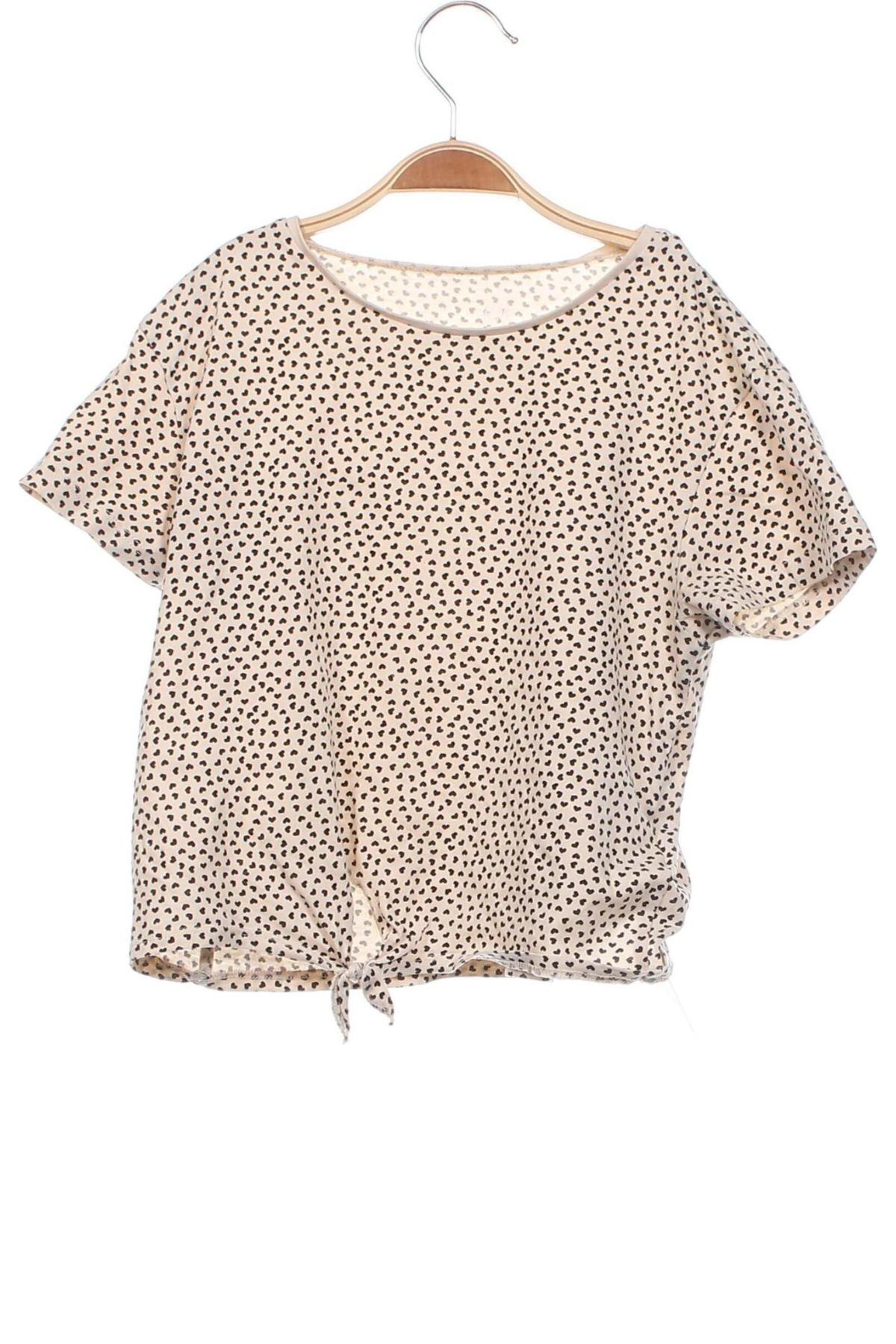 Kinder Shirt H&M, Größe 6-7y/ 122-128 cm, Farbe Beige, Preis 7,16 €