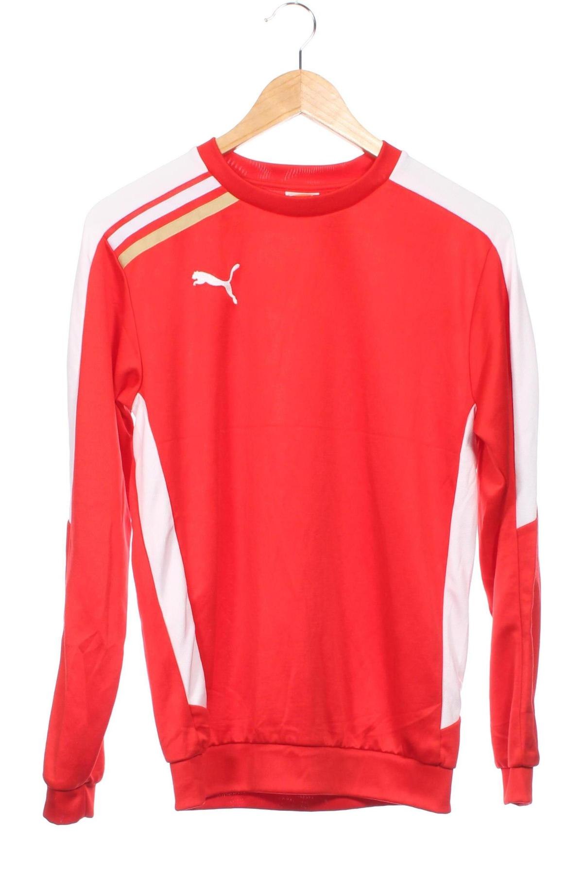 Kinder Shirt PUMA, Größe 14-15y/ 168-170 cm, Farbe Rot, Preis 11,29 €