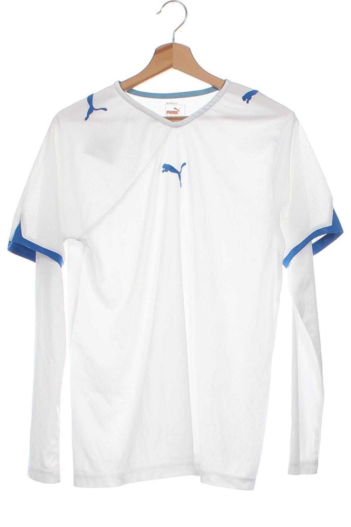 Kinder Shirt PUMA, Größe 15-18y/ 170-176 cm, Farbe Weiß, Preis 19,48 €