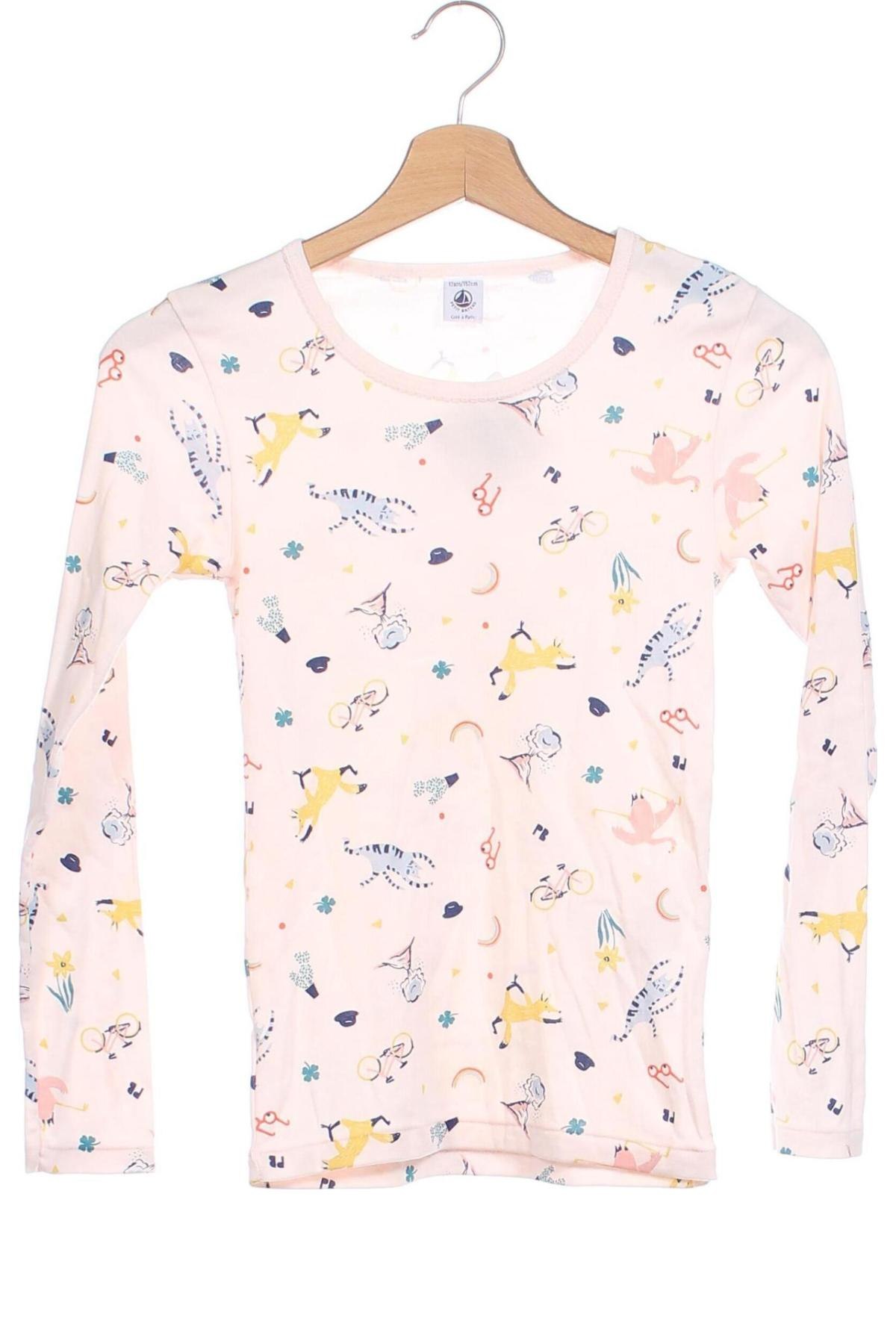 Kinder Shirt Petit Bateau, Größe 10-11y/ 146-152 cm, Farbe Mehrfarbig, Preis € 35,05