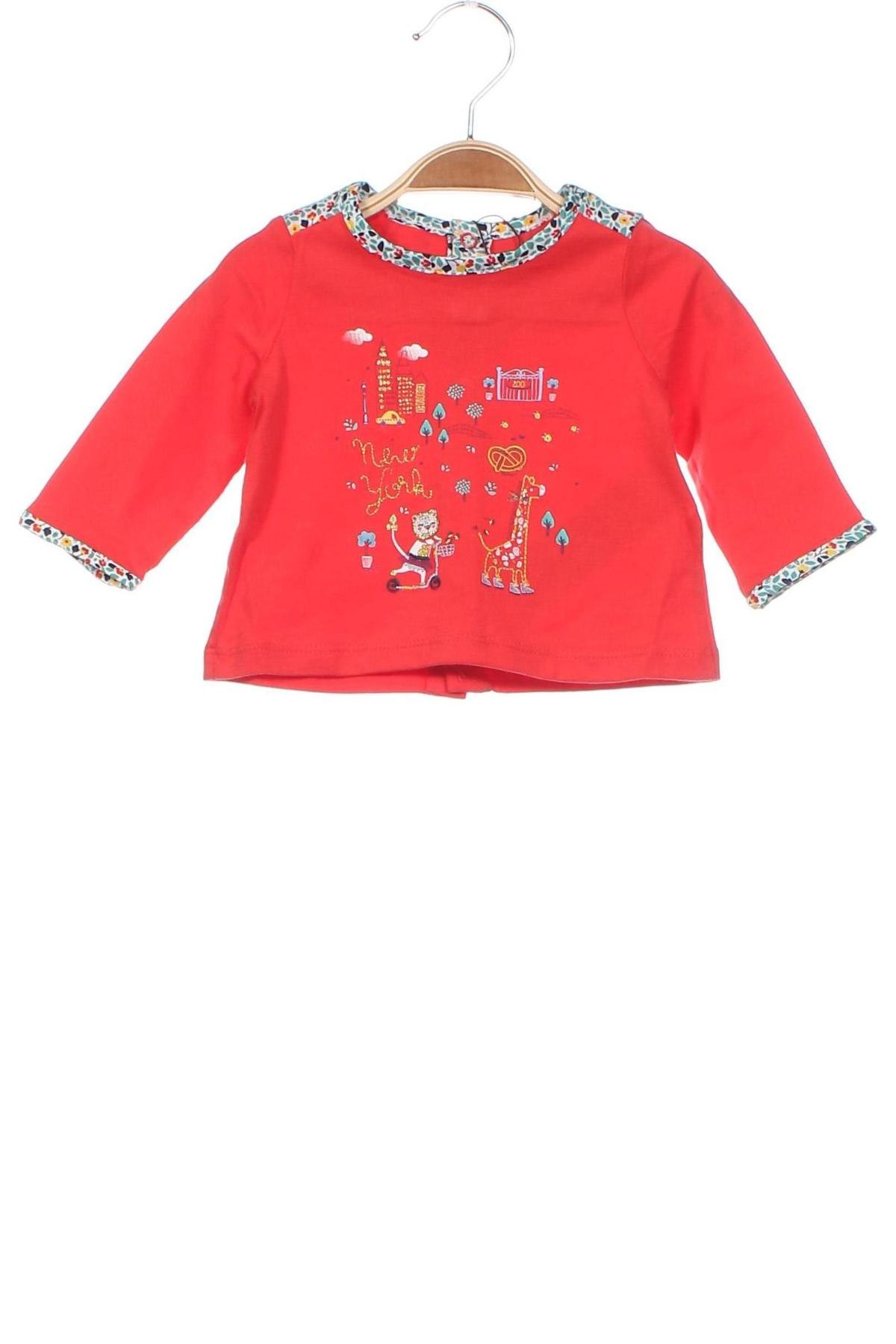 Kinder Shirt Sergent Major, Größe 2-3m/ 56-62 cm, Farbe Rot, Preis 5,99 €