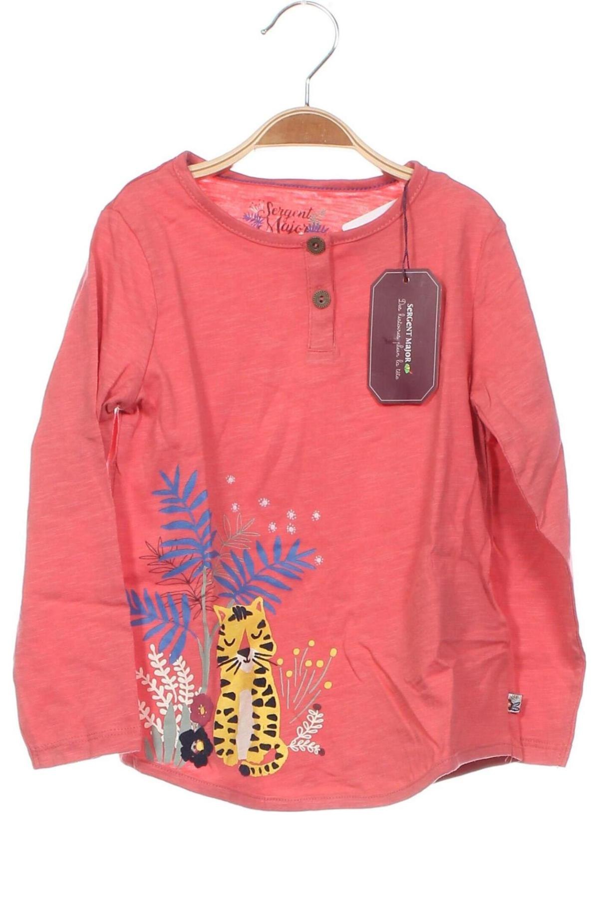 Kinder Shirt Sergent Major, Größe 5-6y/ 116-122 cm, Farbe Rosa, Preis € 5,99