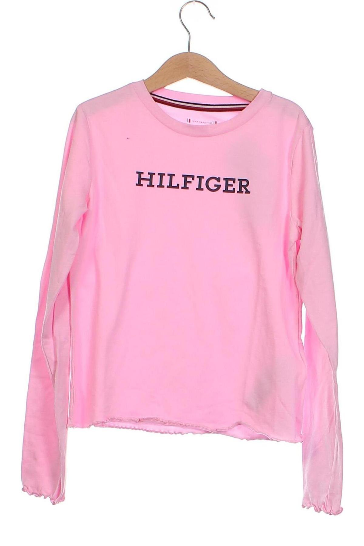 Kinder Shirt Tommy Hilfiger, Größe 10-11y/ 146-152 cm, Farbe Rosa, Preis 18,99 €