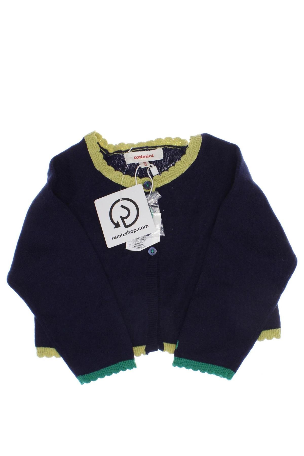 Kinder Strickjacke Catimini, Größe 9-12m/ 74-80 cm, Farbe Mehrfarbig, Preis € 11,99